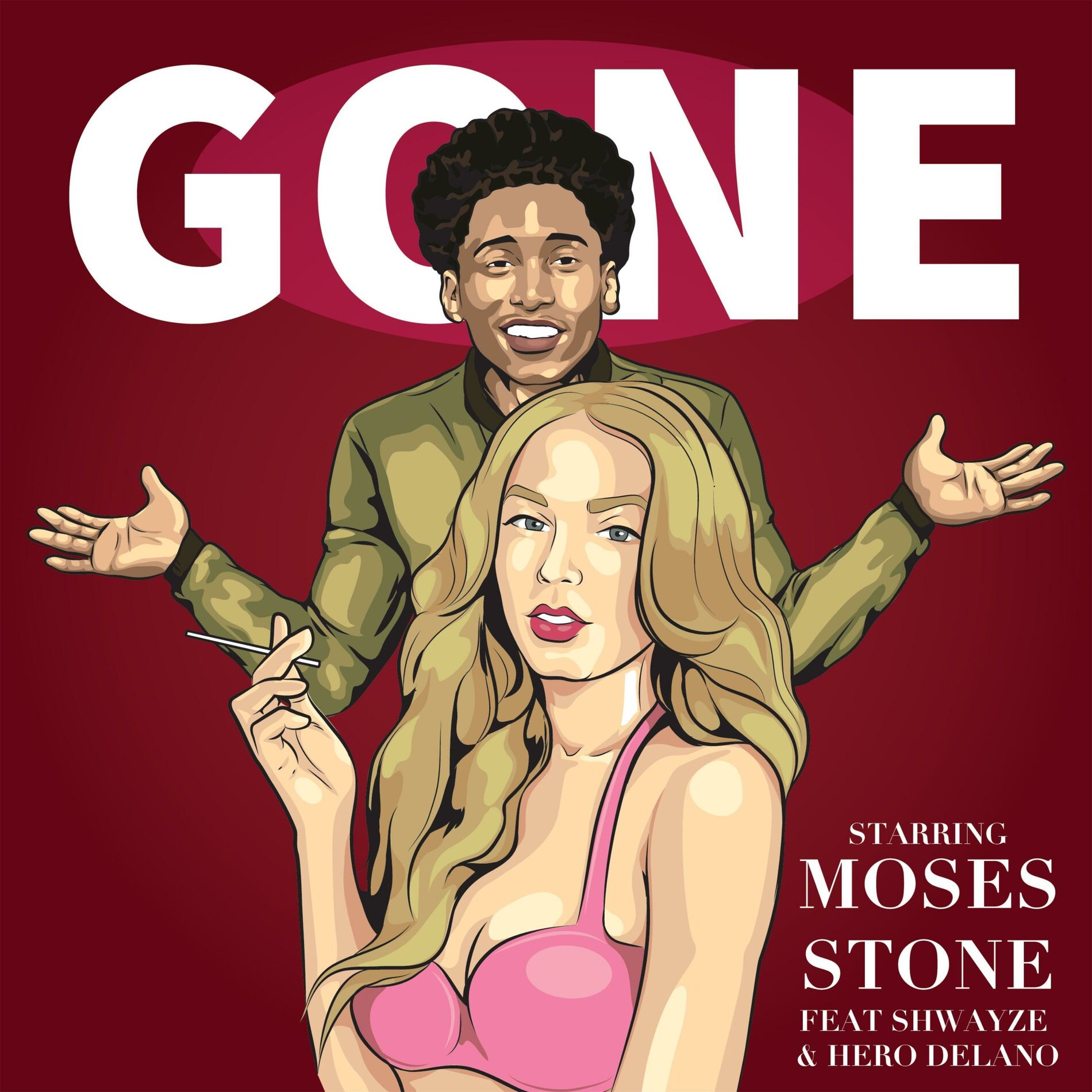 Album cover of Gone (feat. Shwayze & Hero DeLano)
