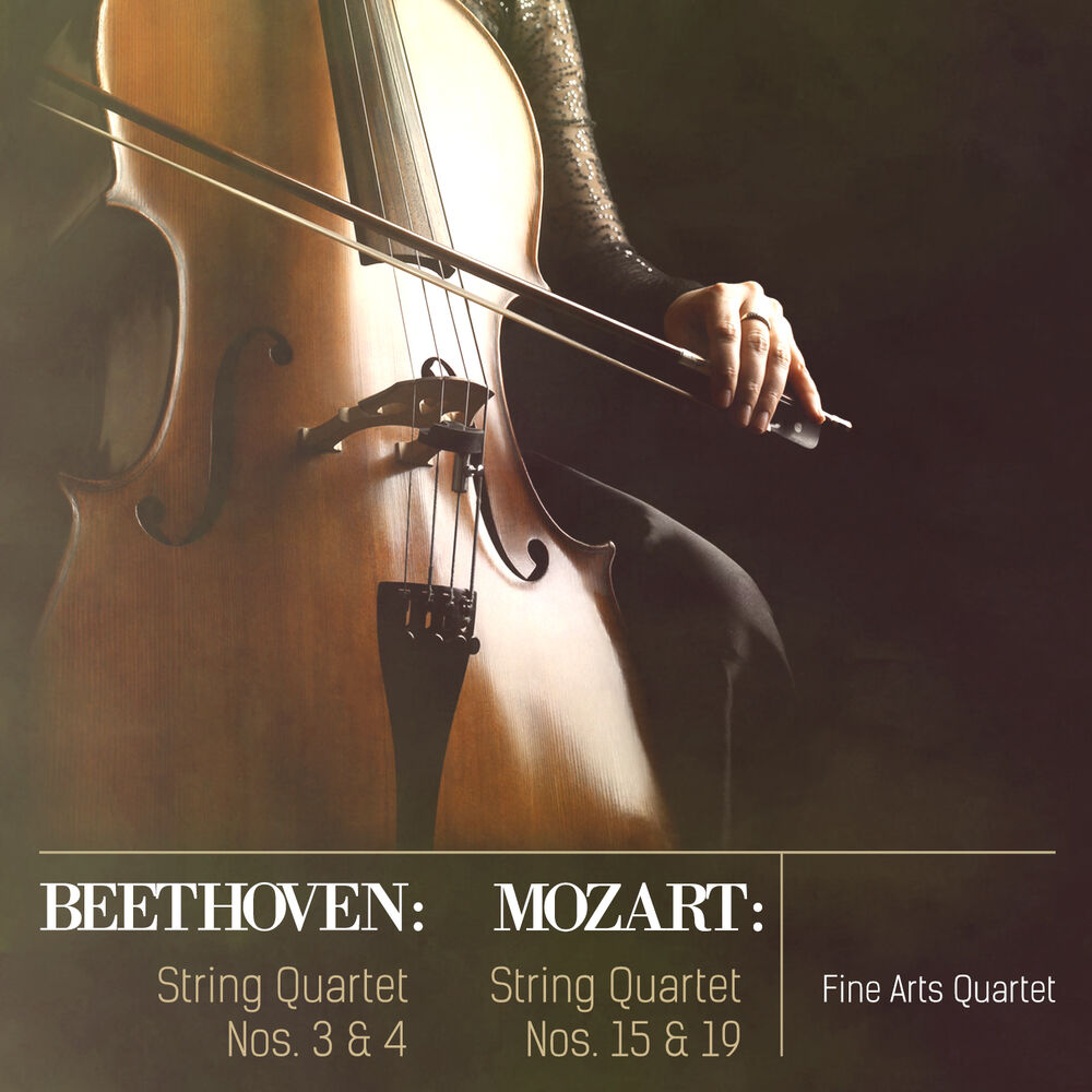 Picture of Beethoven: String Quartet Nos. 3 & 4 - Mozart: String Quartet Nos. 15 & 19 (Digitally Remastered)