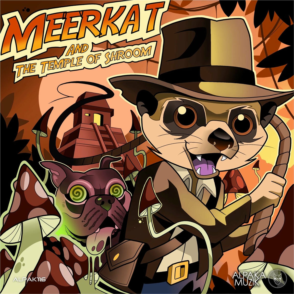 Album cover of Meerkat and the Temple of Shroom