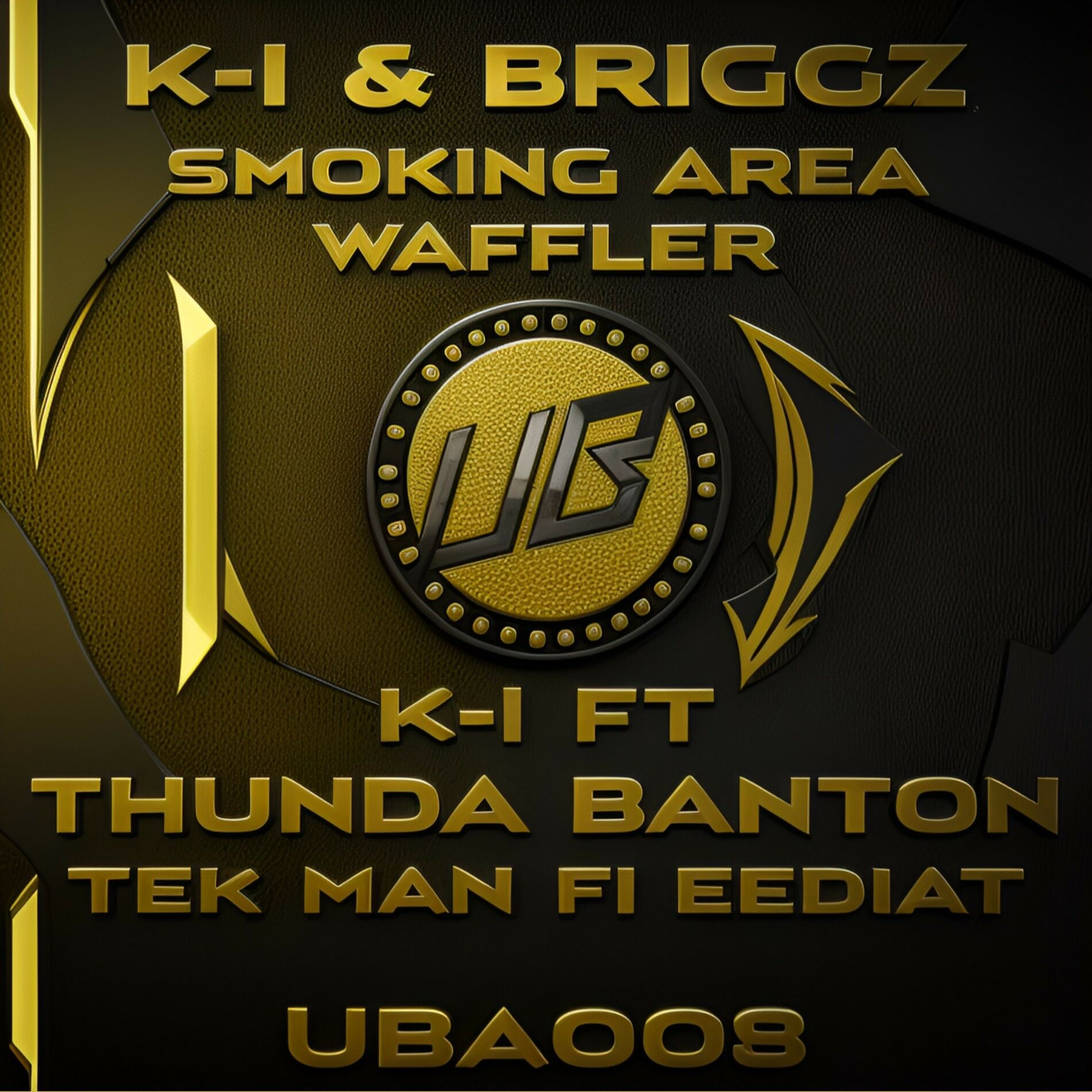 Album cover of Smoking Area Waffler / Tek Man Fi Eediat