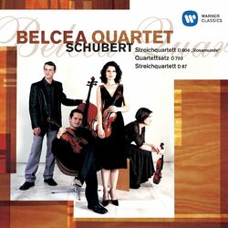Cover of Schubert: String Quartets D. 804 "Rosamunde", D. 703 "Quartettsatz" & D. 87