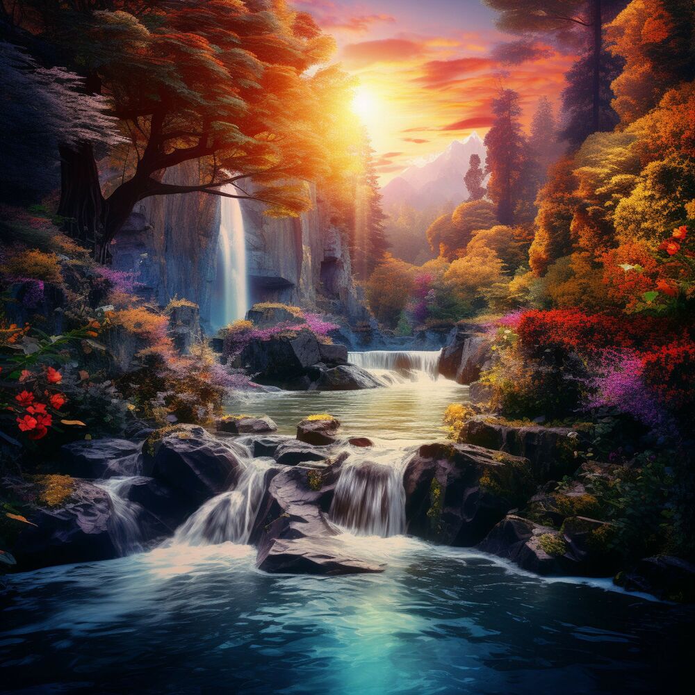 Picture of Sleepy Waterfalls: Under the Sleepy Waterfalls Solo