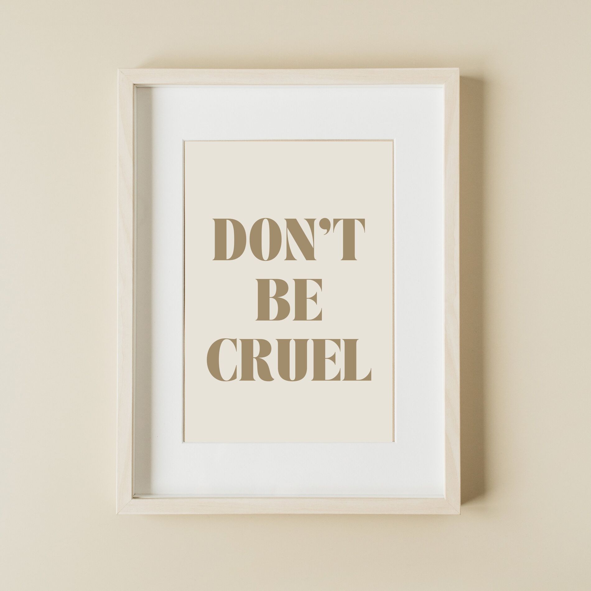 Album cover of Don't Be Cruel