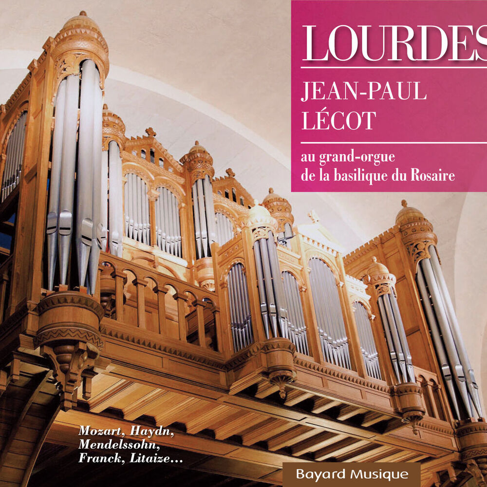 Picture of Lourdes - Jean-Paul Lécot au grand orgue de la basilique du Rosaire