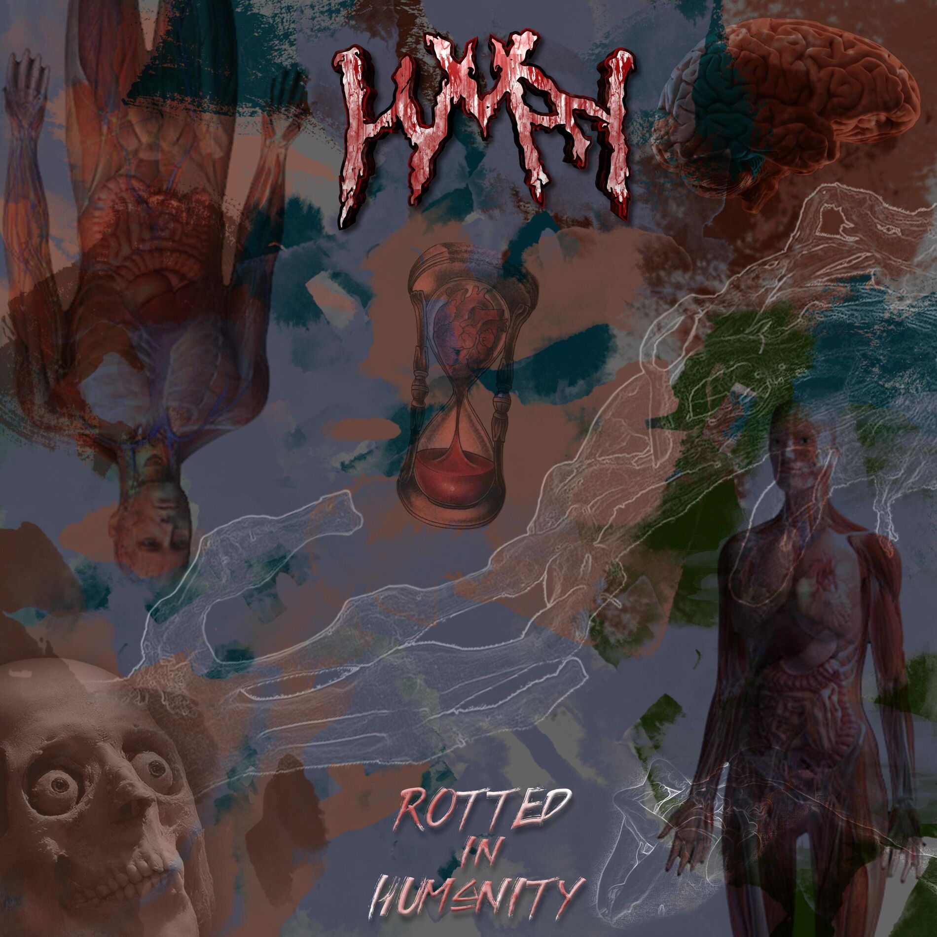 Album cover of Rotted in humanity