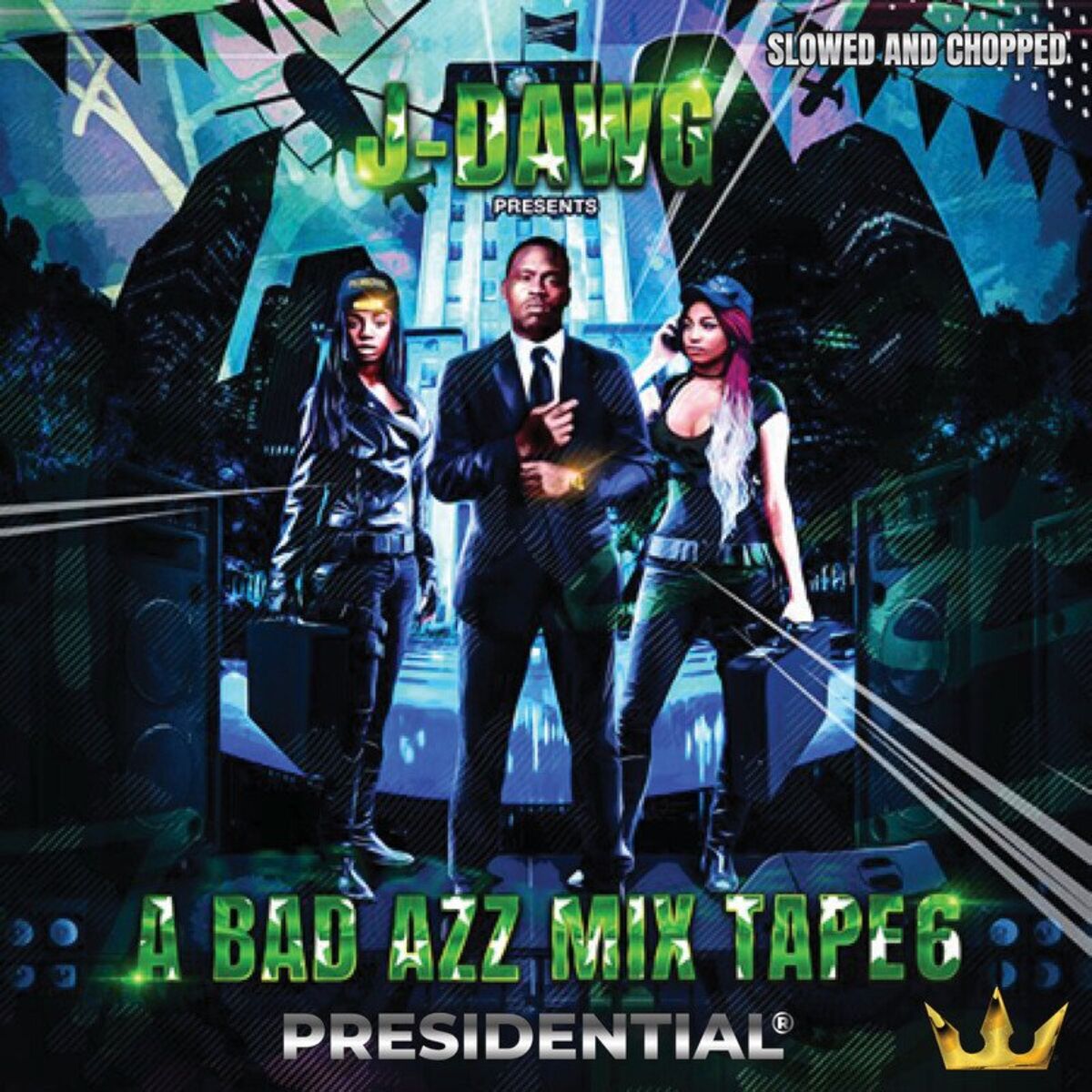 Album cover of A Bad Azz Mix Tape 6 (Slowed and Chopped)