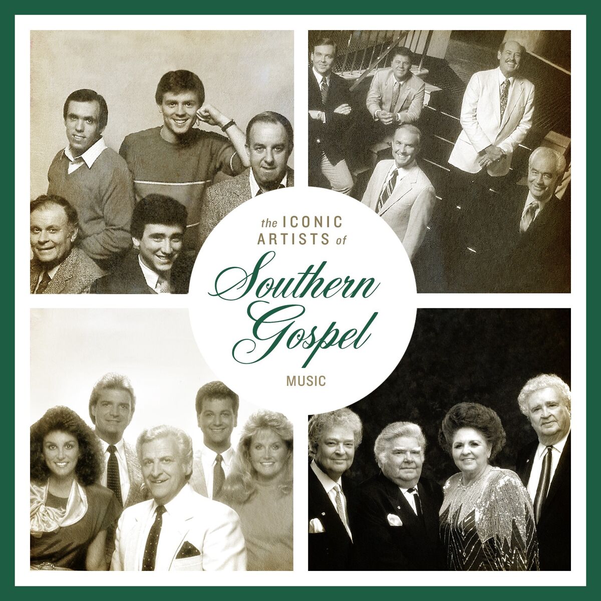 Album cover of The Iconic Artists of Southern Gospel Music