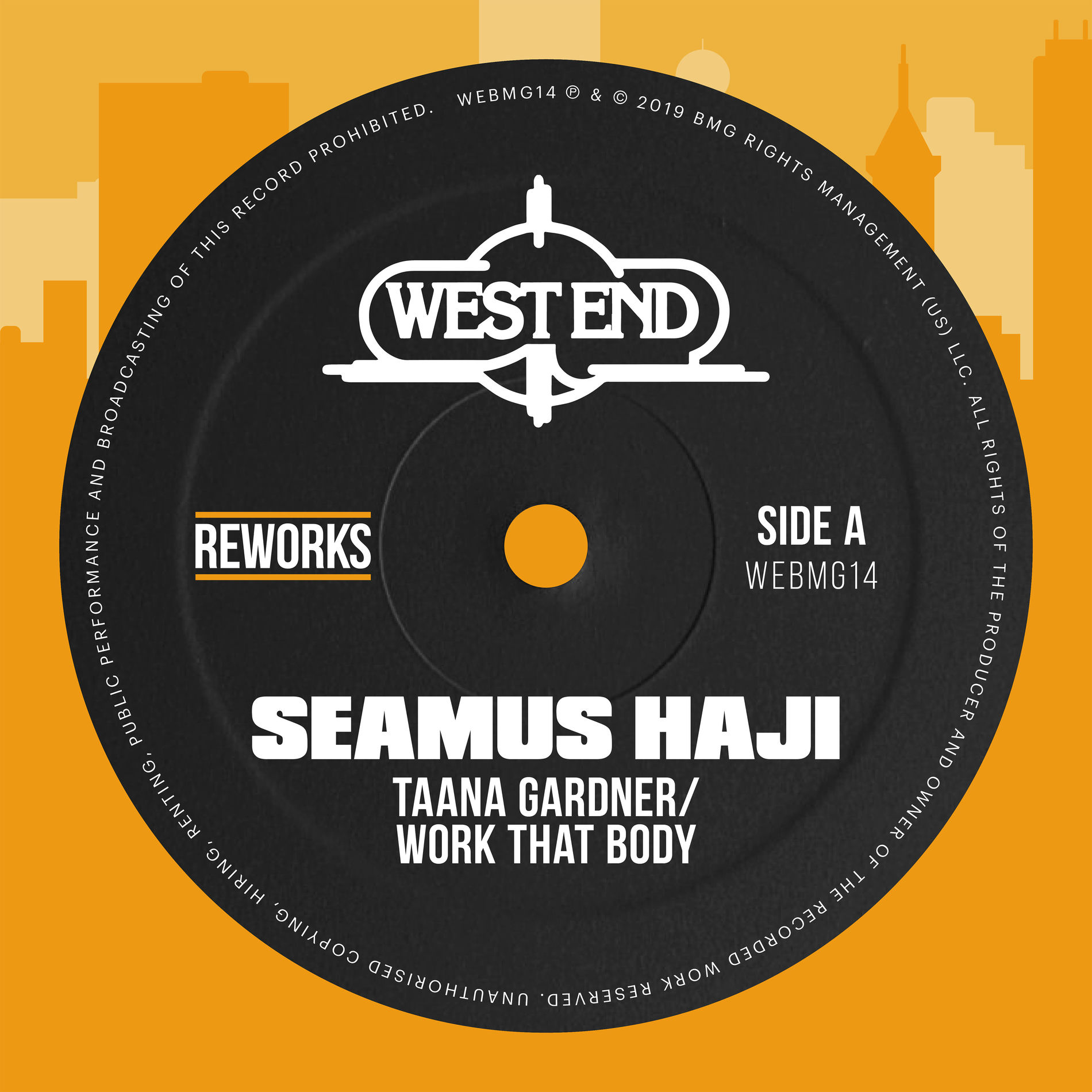 Album cover of Work That Body (Seamus Haji Reworks)