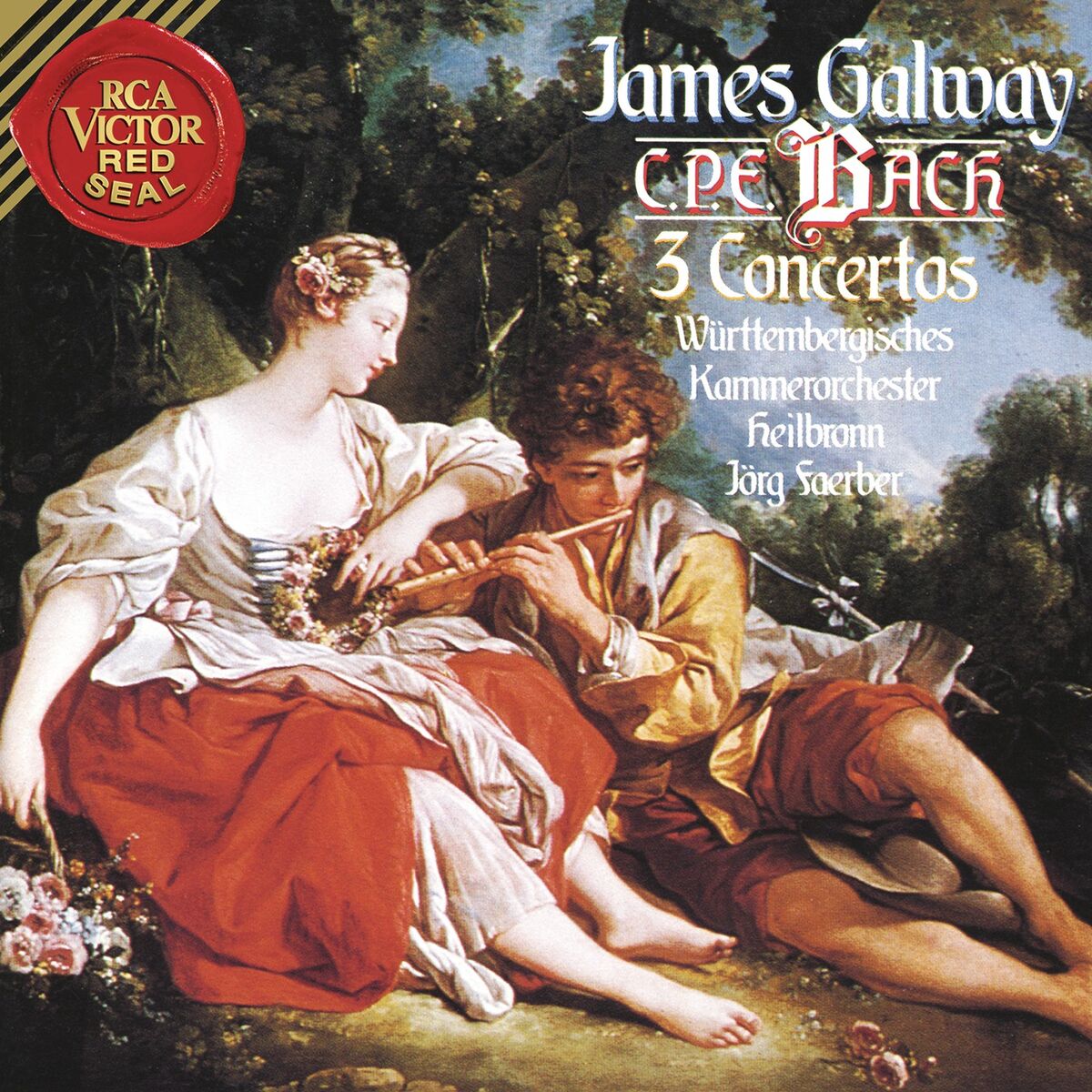Album cover of Carl Philipp Emanuel Bach: 3 Concertos