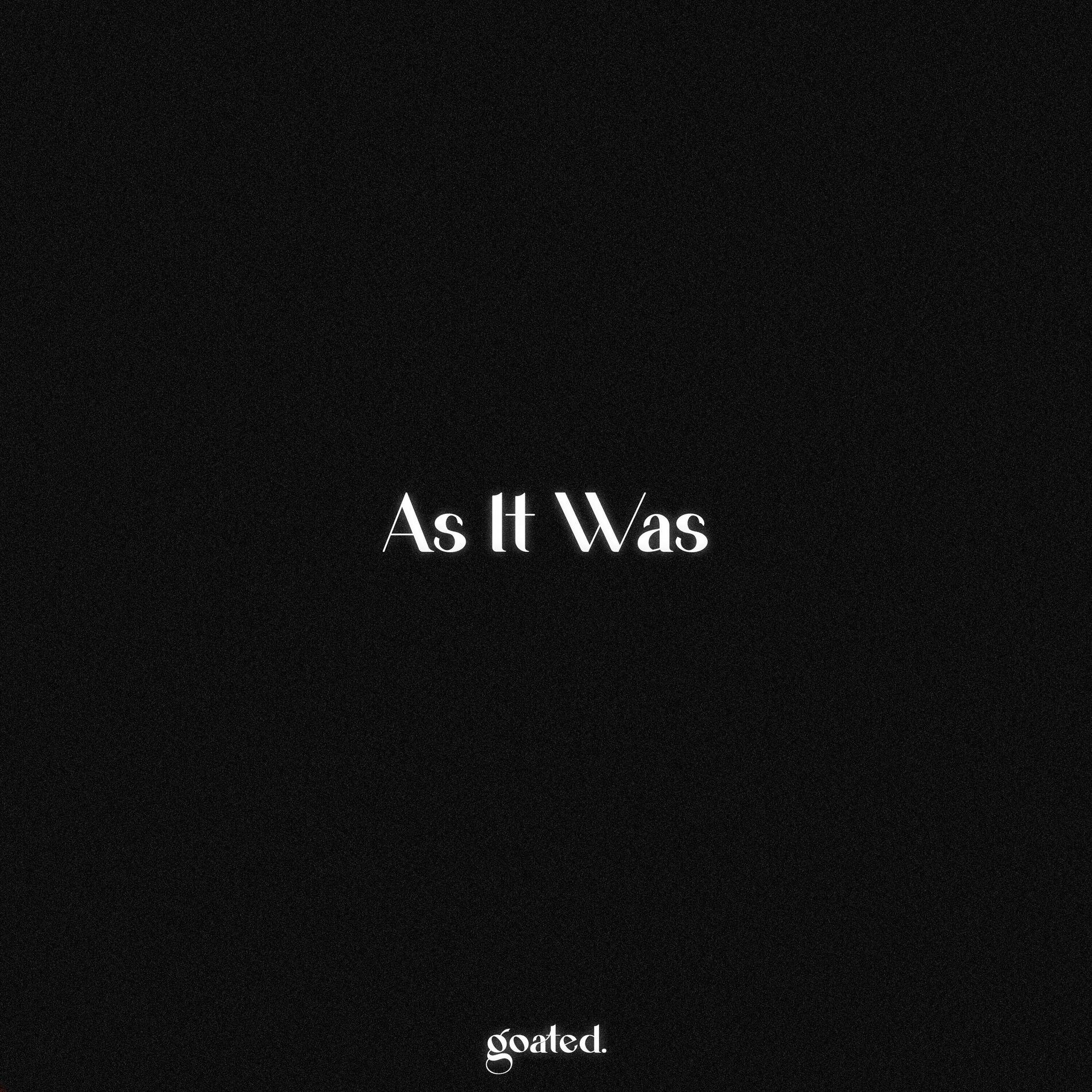 Album cover of As It Was (Piano Version)