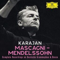 Cover of Karajan A-Z: Mascagni - Mendelssohn