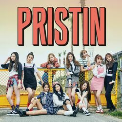 Cover of The 1st Mini Album 'HI! PRISTIN'