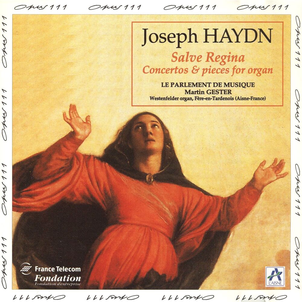 Picture of Haydn: Salve Regina, concertos et pièces pour orgue