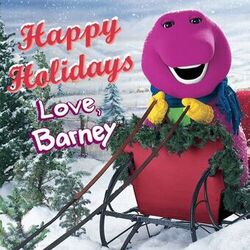 Cover of Happy Holidays Love, Barney