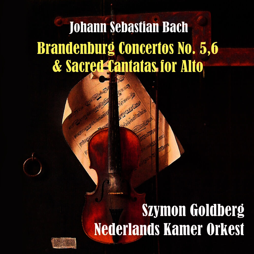 Picture of Bach: Brandenburg Concertos No. 5,6 & Sacred Cantatas for Alto