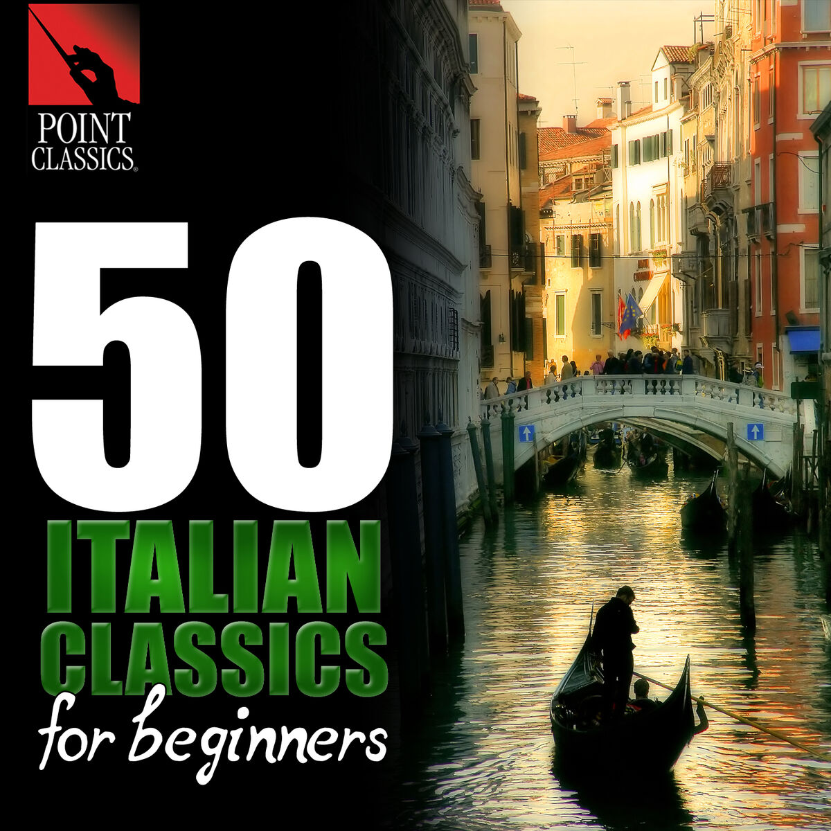 Album cover of 50 Italian Classics for Beginners