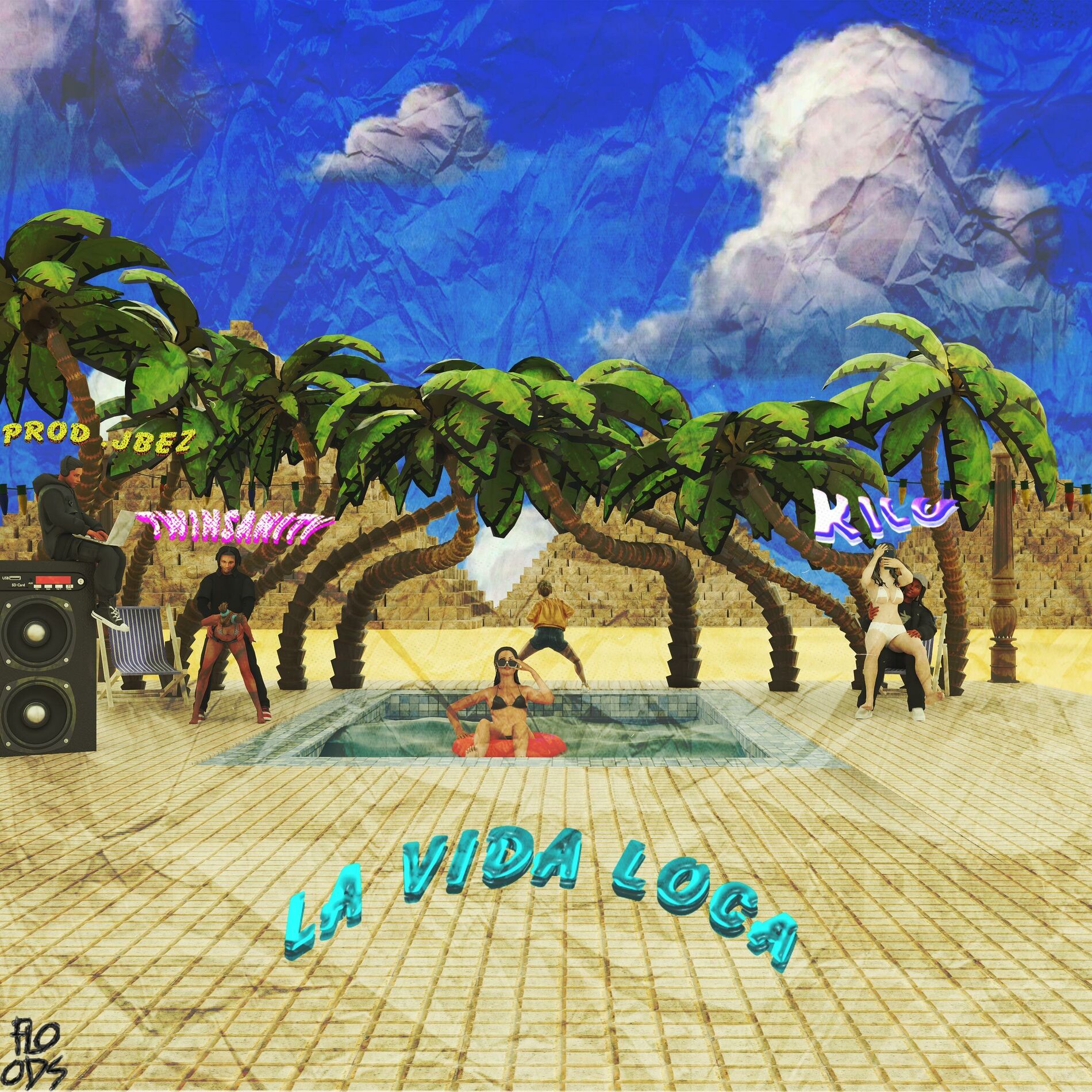Album cover of la vida loca (feat. Kilu)
