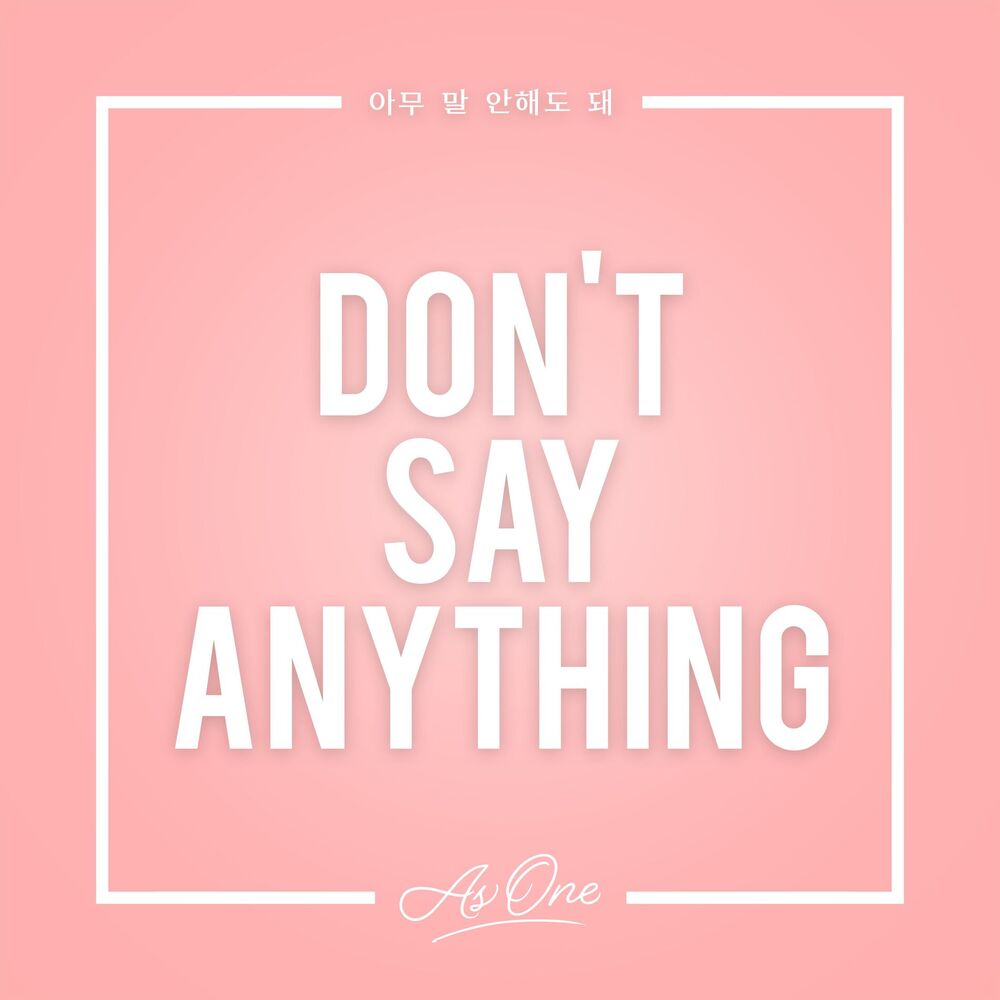 Picture of Don't Say Anything