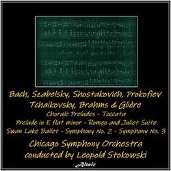Cover of Bach, Szabelsky, Shostakovich, Prokofiev, Tchaikovsky, Brahms & Glière: Chorale Preludes - Toccata - Prelude in E Flat Minor - Rom