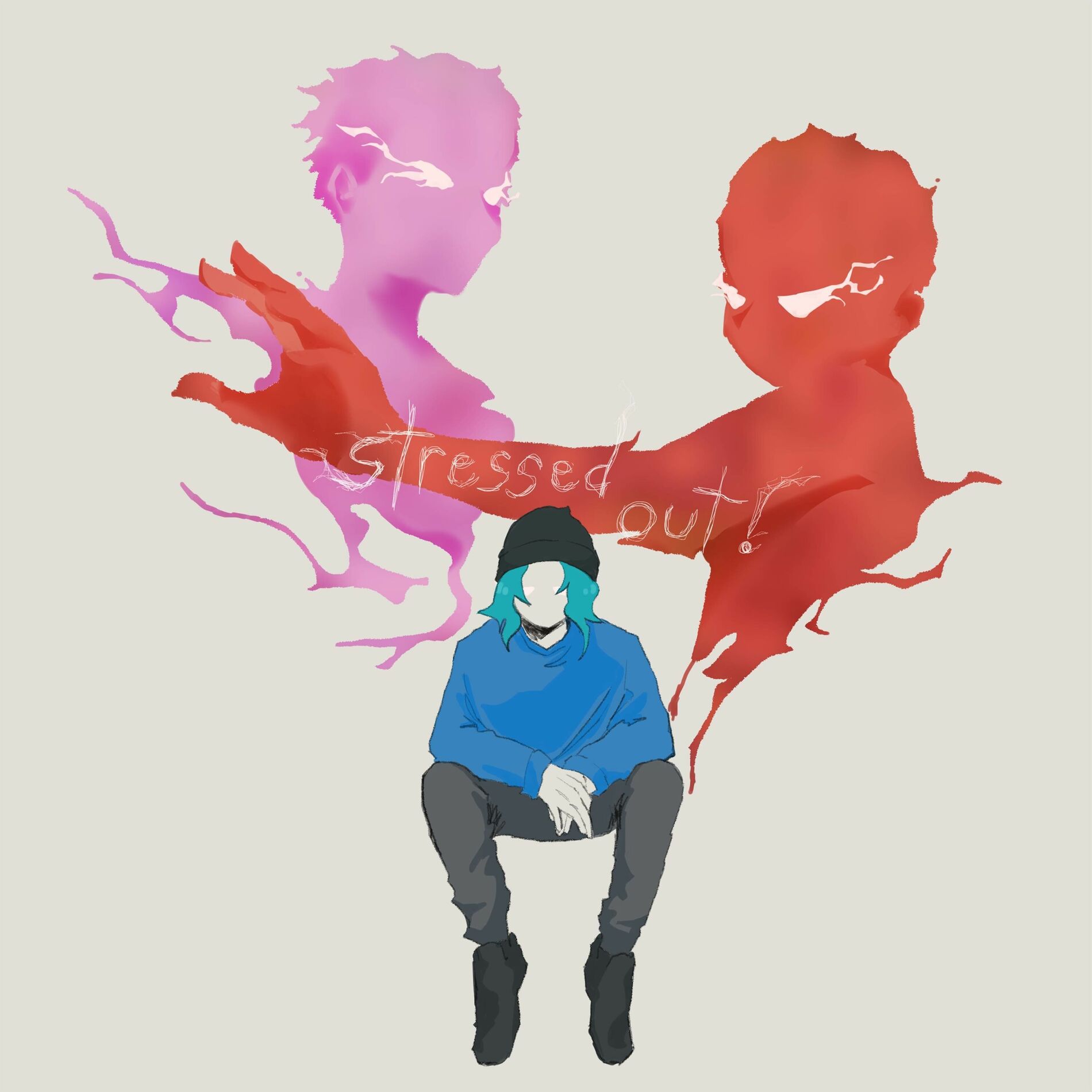 Album cover of stressed out!