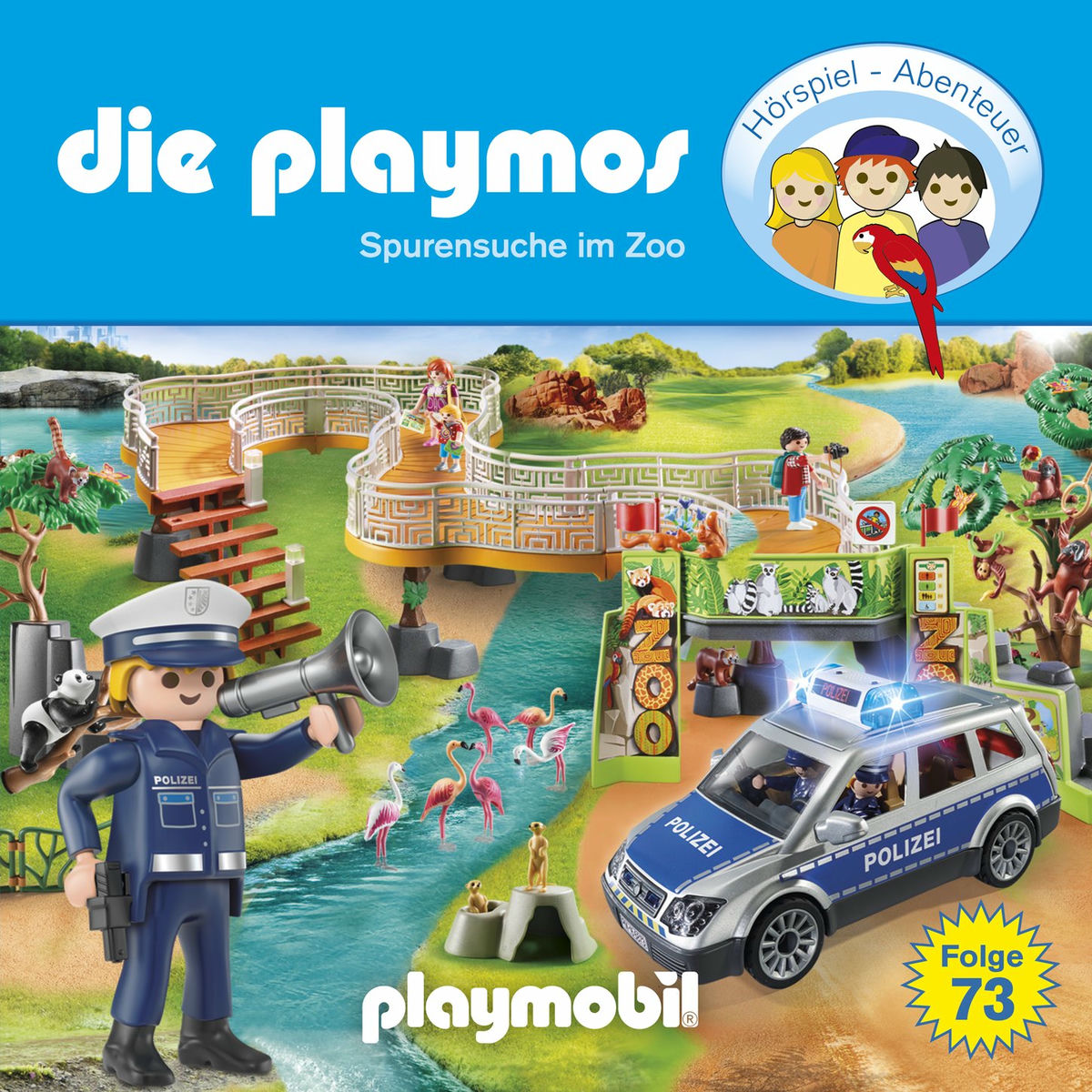 Album cover of Kapitel 1 - Folge 73: Spurensuche im Zoo (Das Original Playmobil Hörspiel)