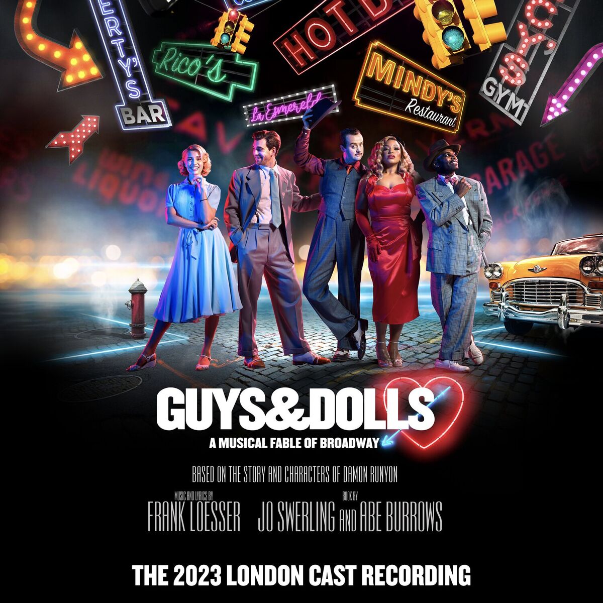 Album cover of Guys & Dolls (The 2023 London Cast Recording)