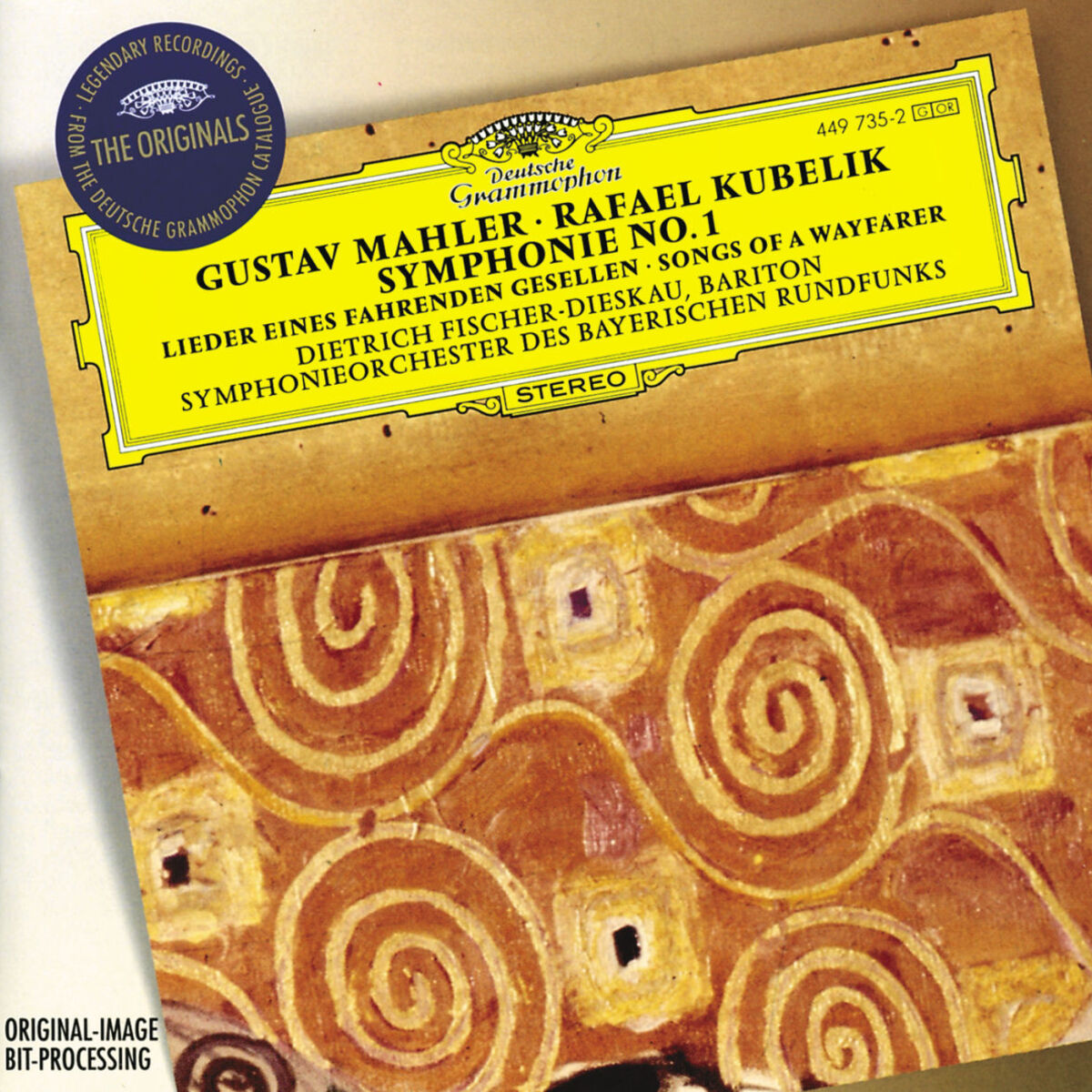 Album cover of Mahler: Symphony No.1; Lieder eines fahrenden Gesellen