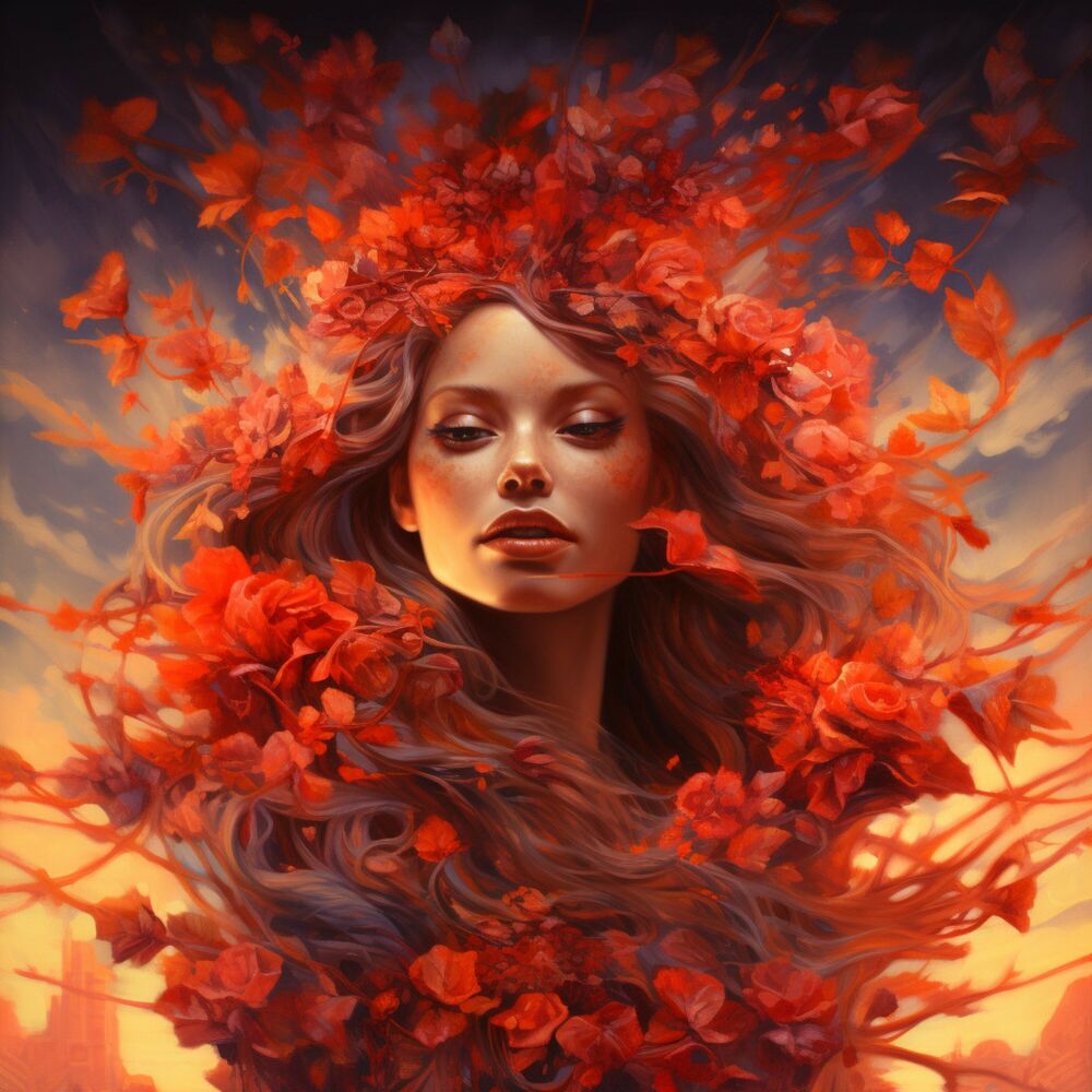 Picture of Ember Echoes: Nature's Warmth and Wonder