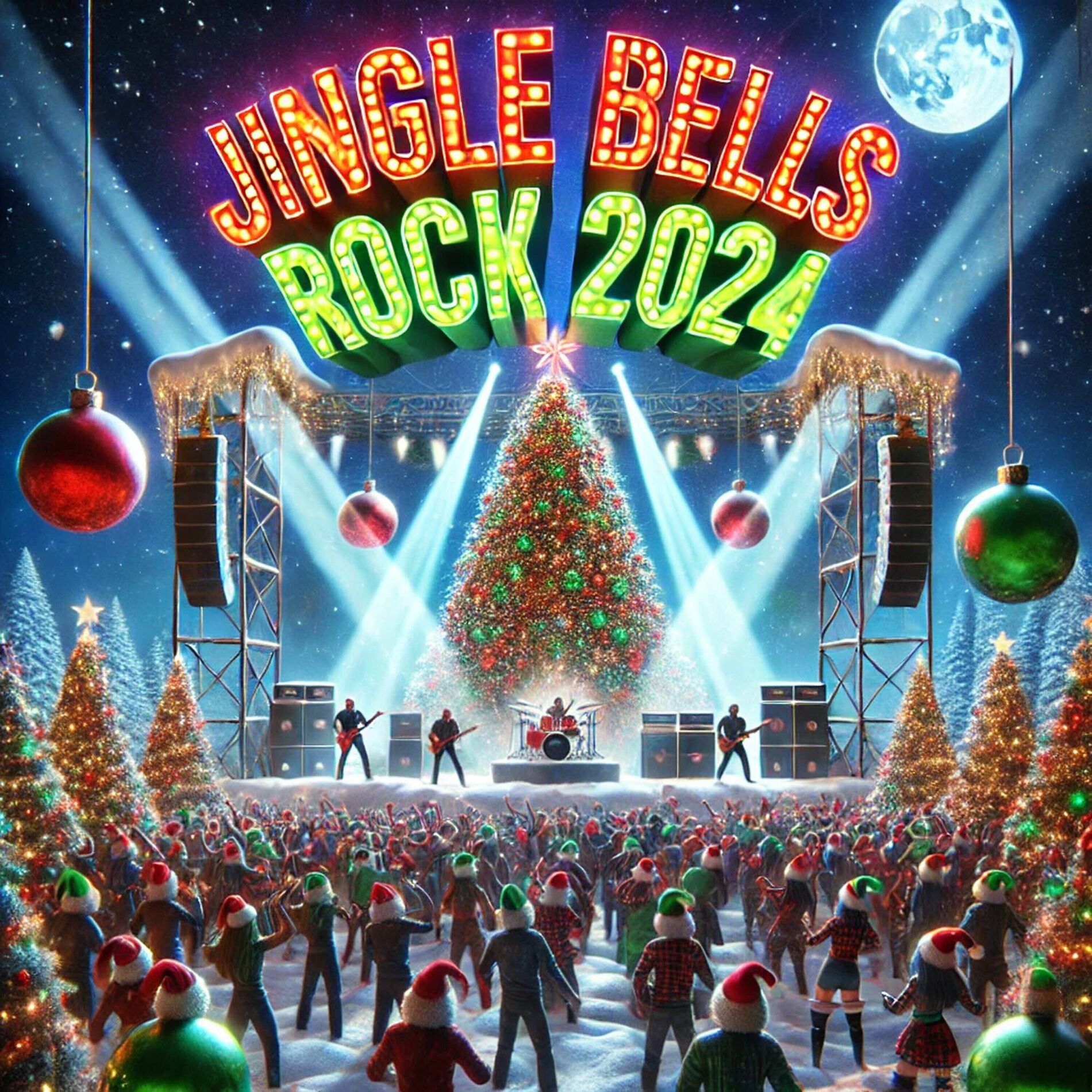 Album cover of Jingle Bells Rock 2024