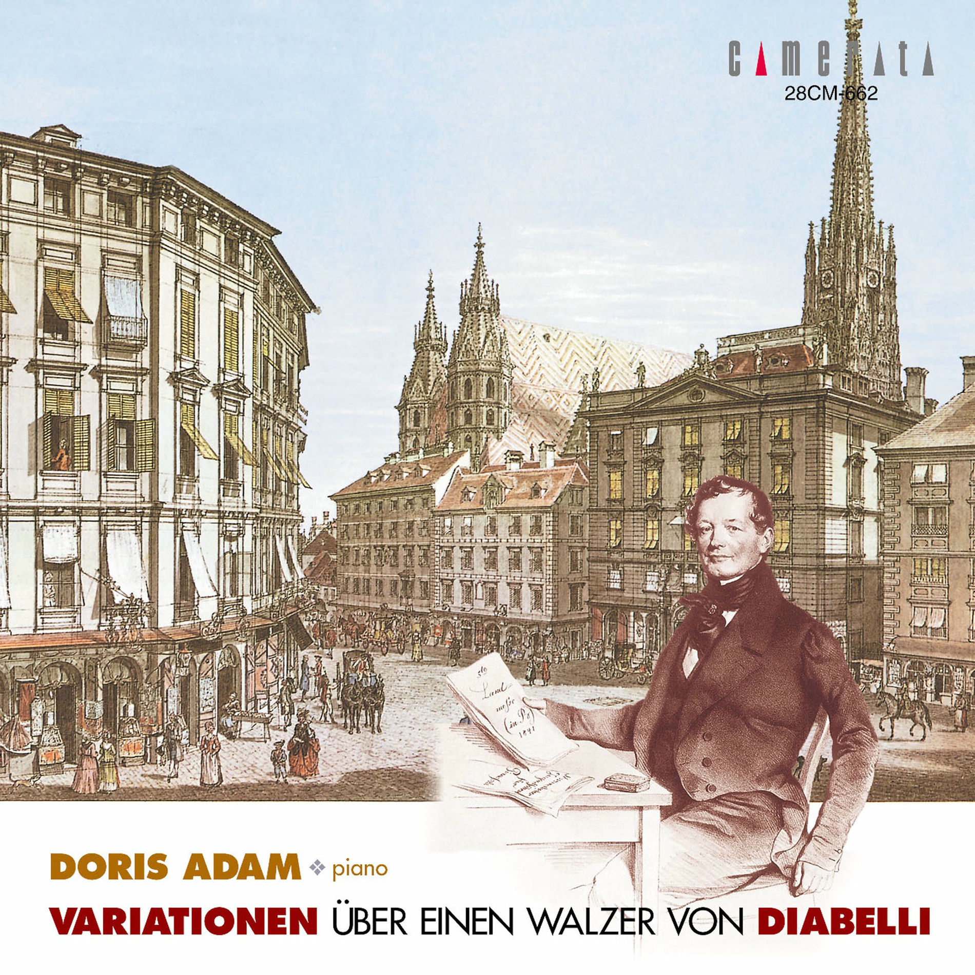 Album cover of Variationen uber einen Walzer von Diabelli