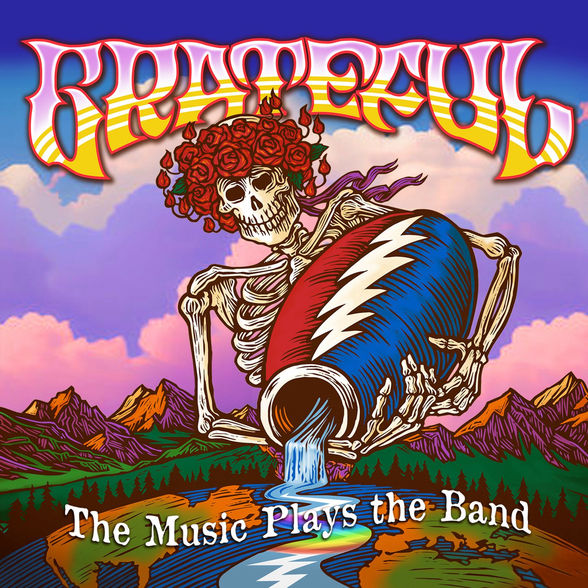 Album cover of Grateful: The Music Plays the Band