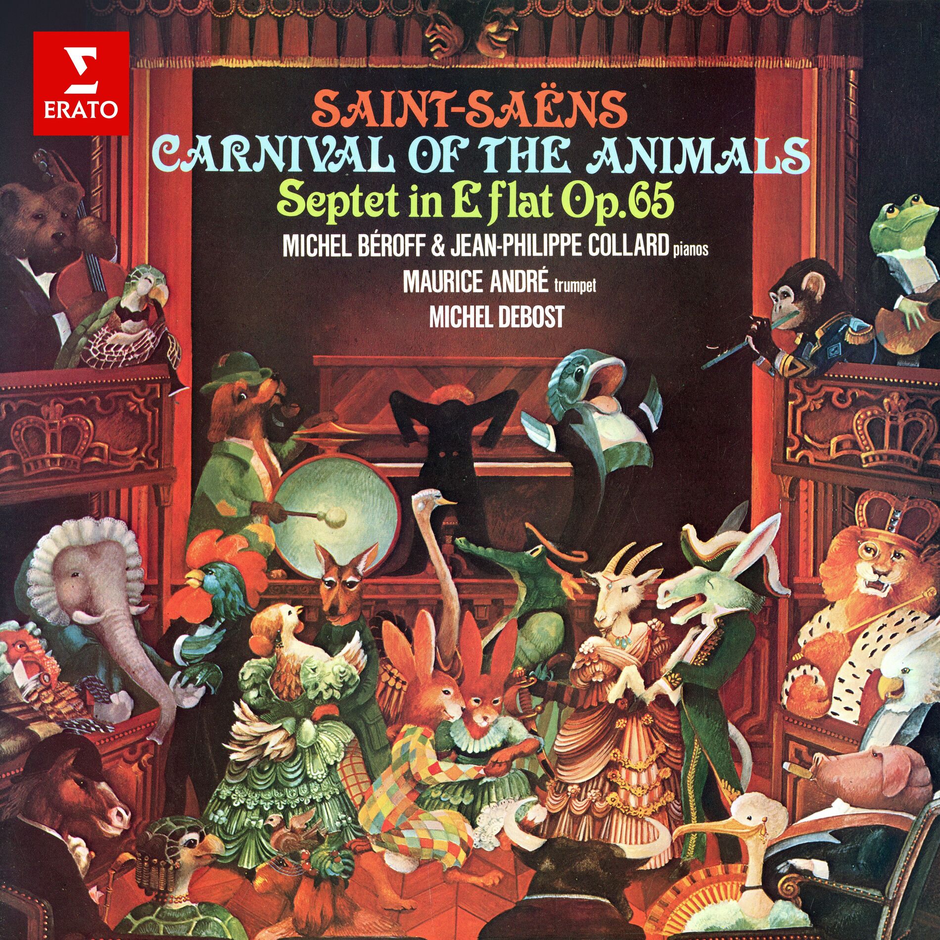 Album cover of Saint-Saëns: Carnival of the Animals & Septet, Op. 65
