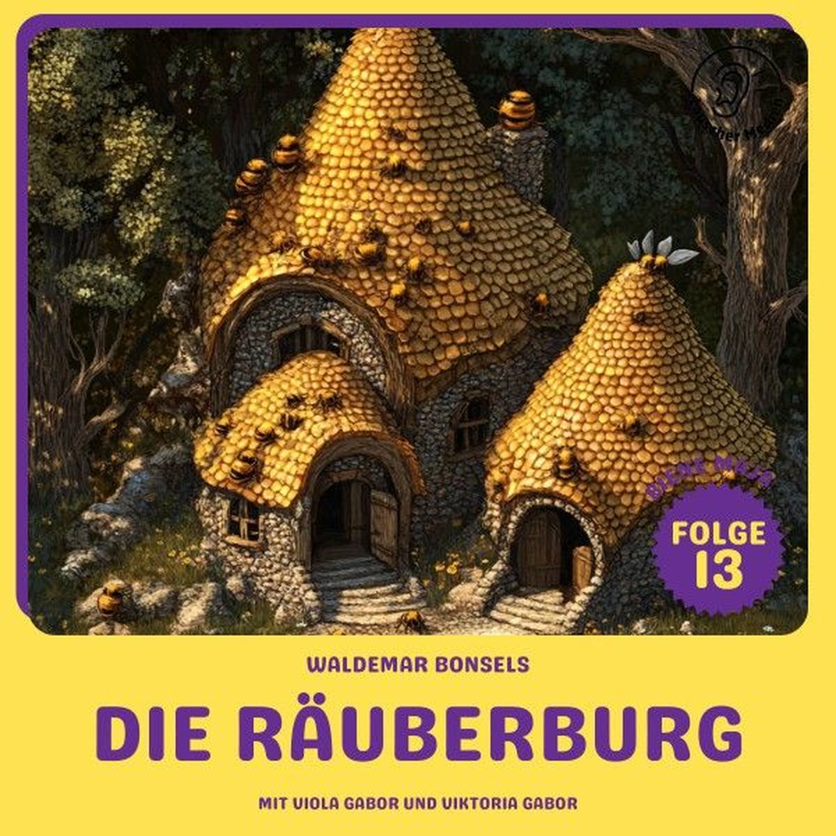 Album cover of Die Räuberburg (Biene Maja, Folge 13)