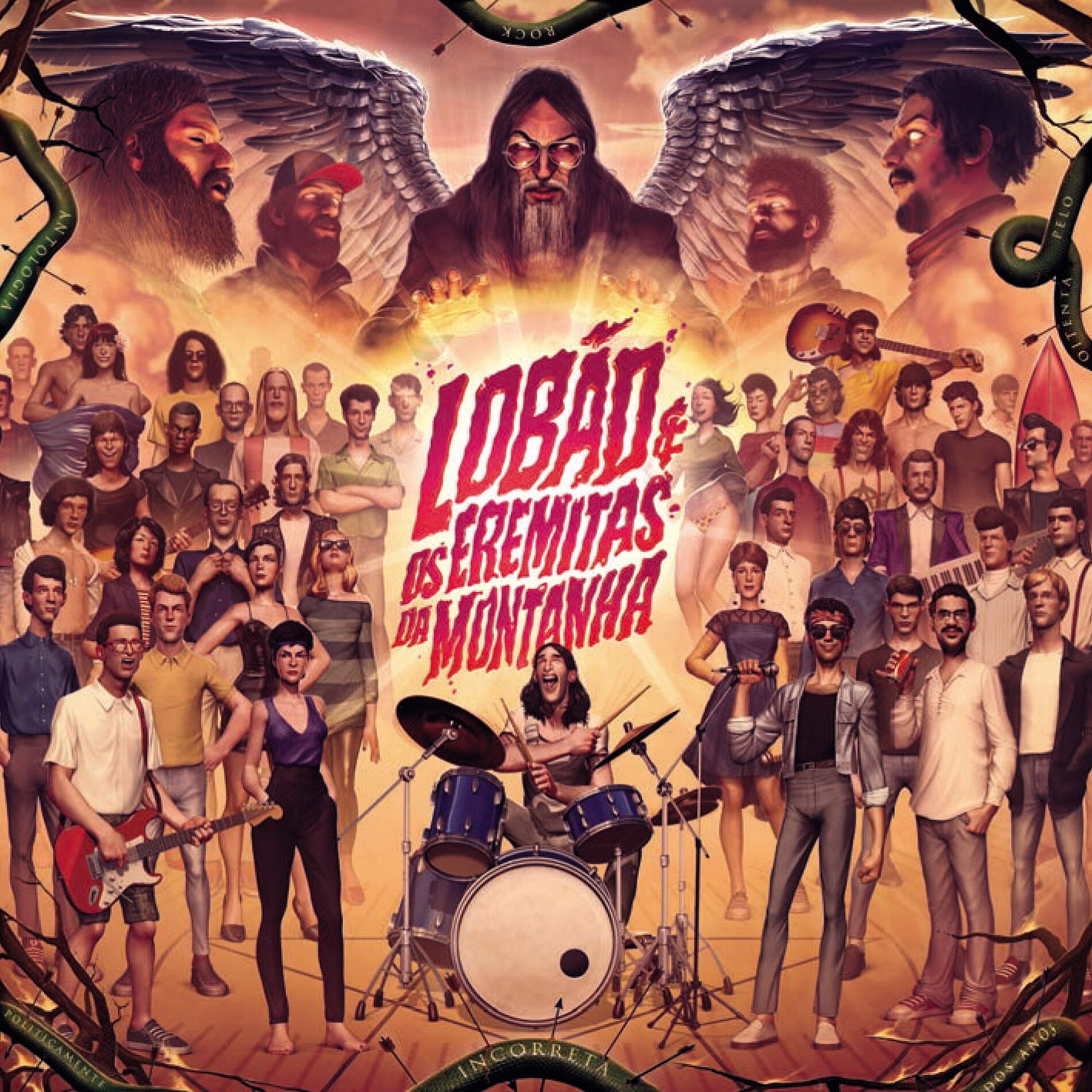 Album cover of Antologia Politicamente Incorreta dos Anos 80 pelo Rock