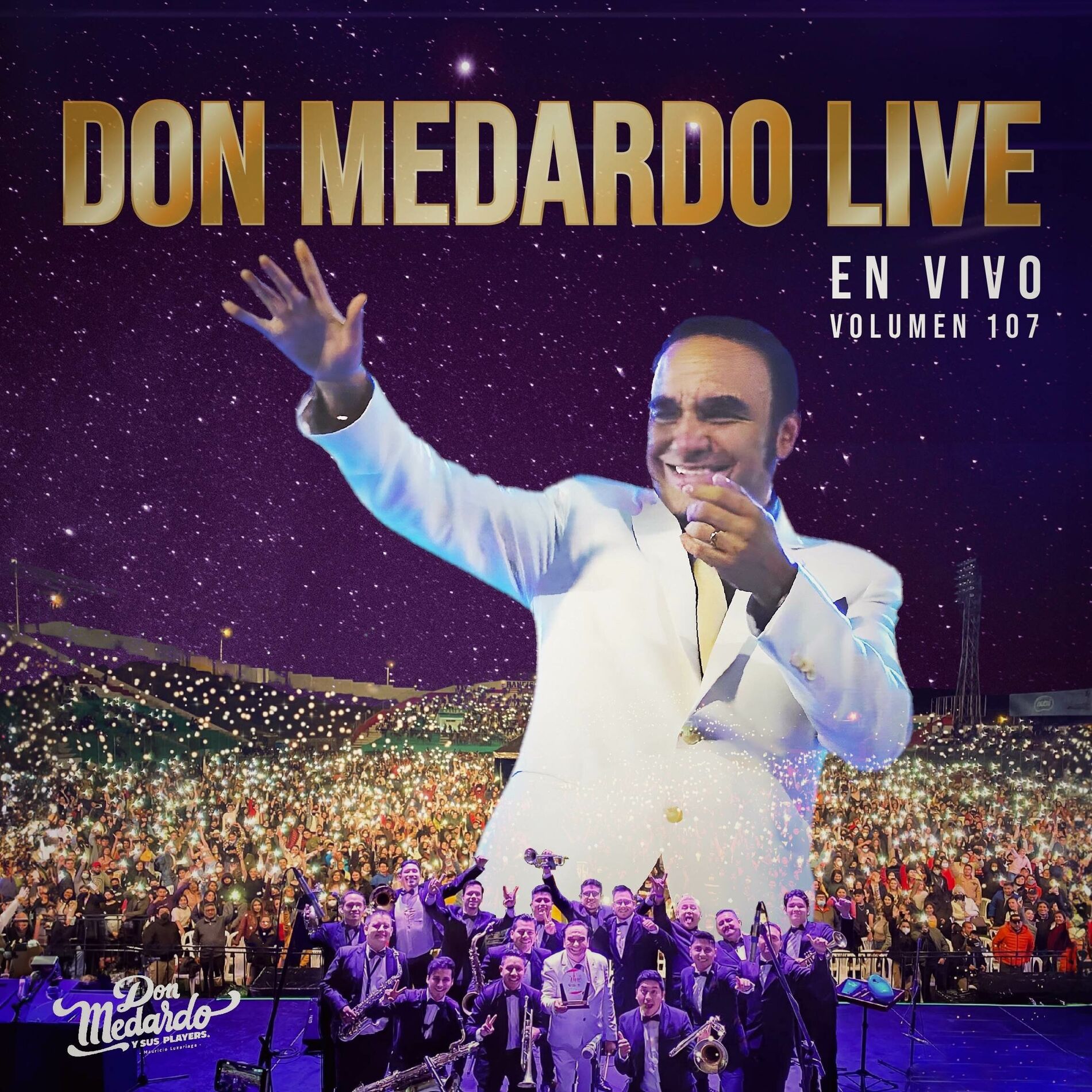 Album cover of Vol. 107 Don Medardo Live (En Vivo)