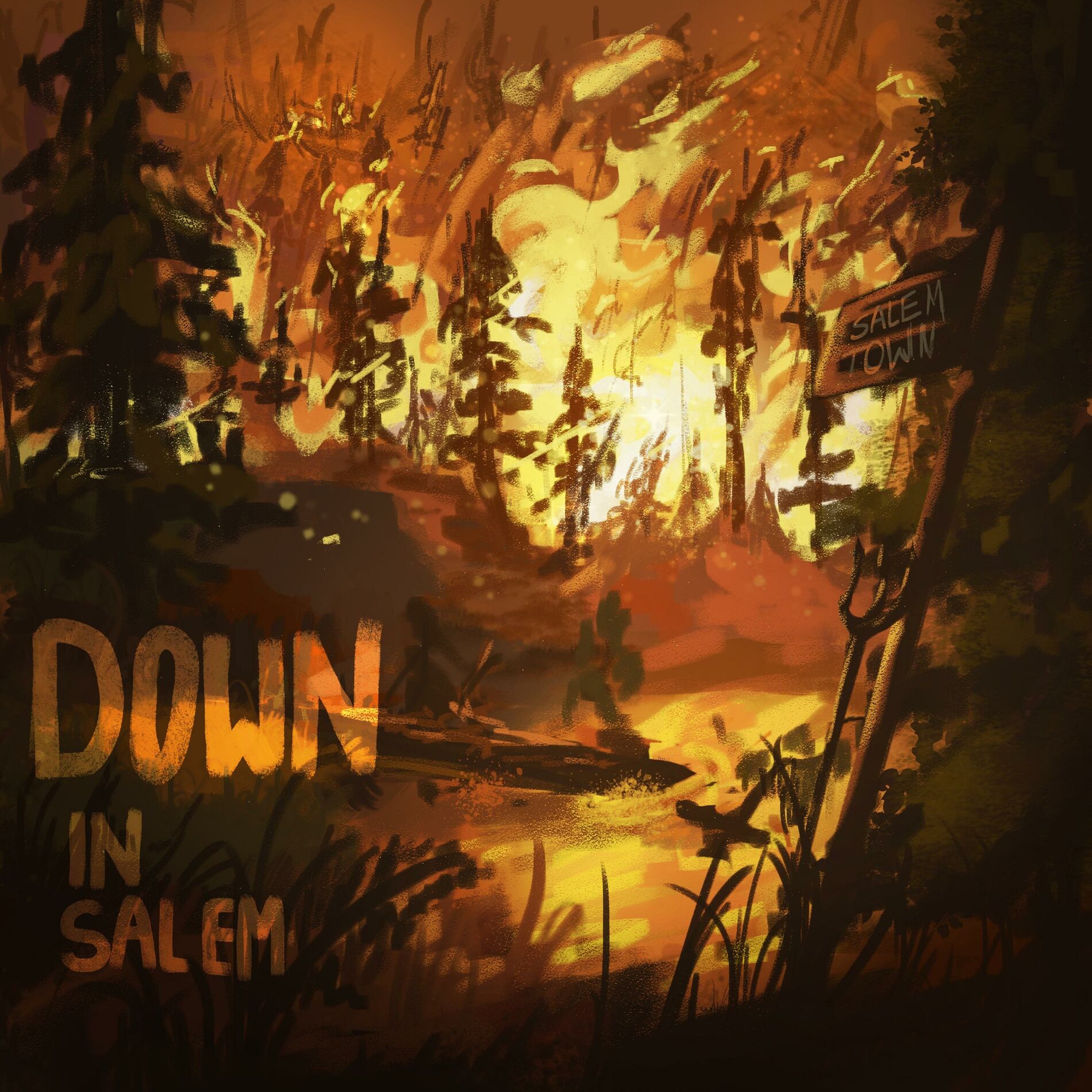 Album cover of Down In Salem (feat. Corby James)