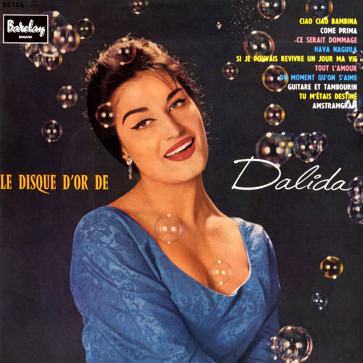 Album cover of Le disque d'or de Dalida
