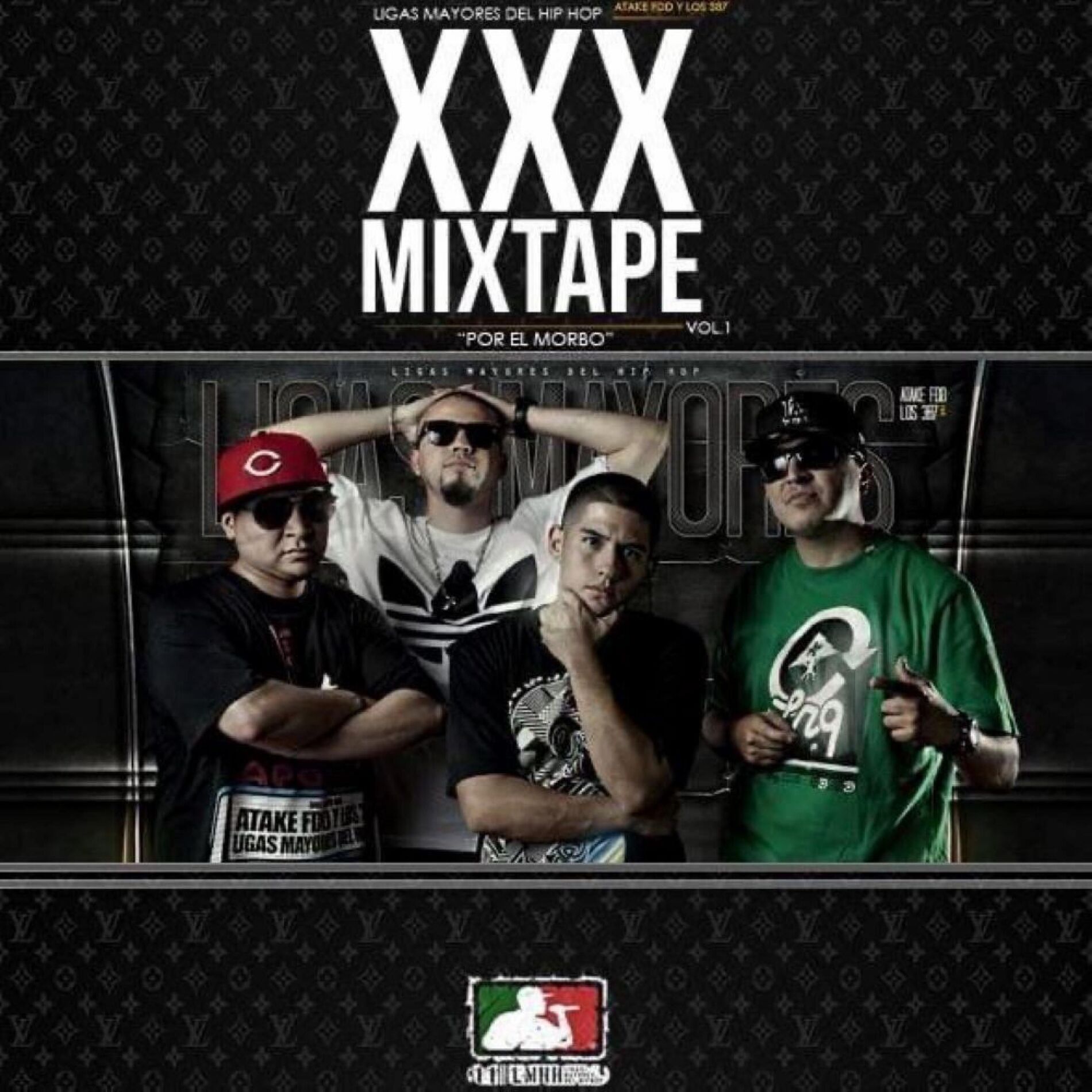 Album cover of Solo Para Adultos (feat. Sano Navajas, Akademico, Pato Machete, Pitufo ANS, Young Key Key, Smallsito & LIGAS MAYORES DEL HIPHOP)