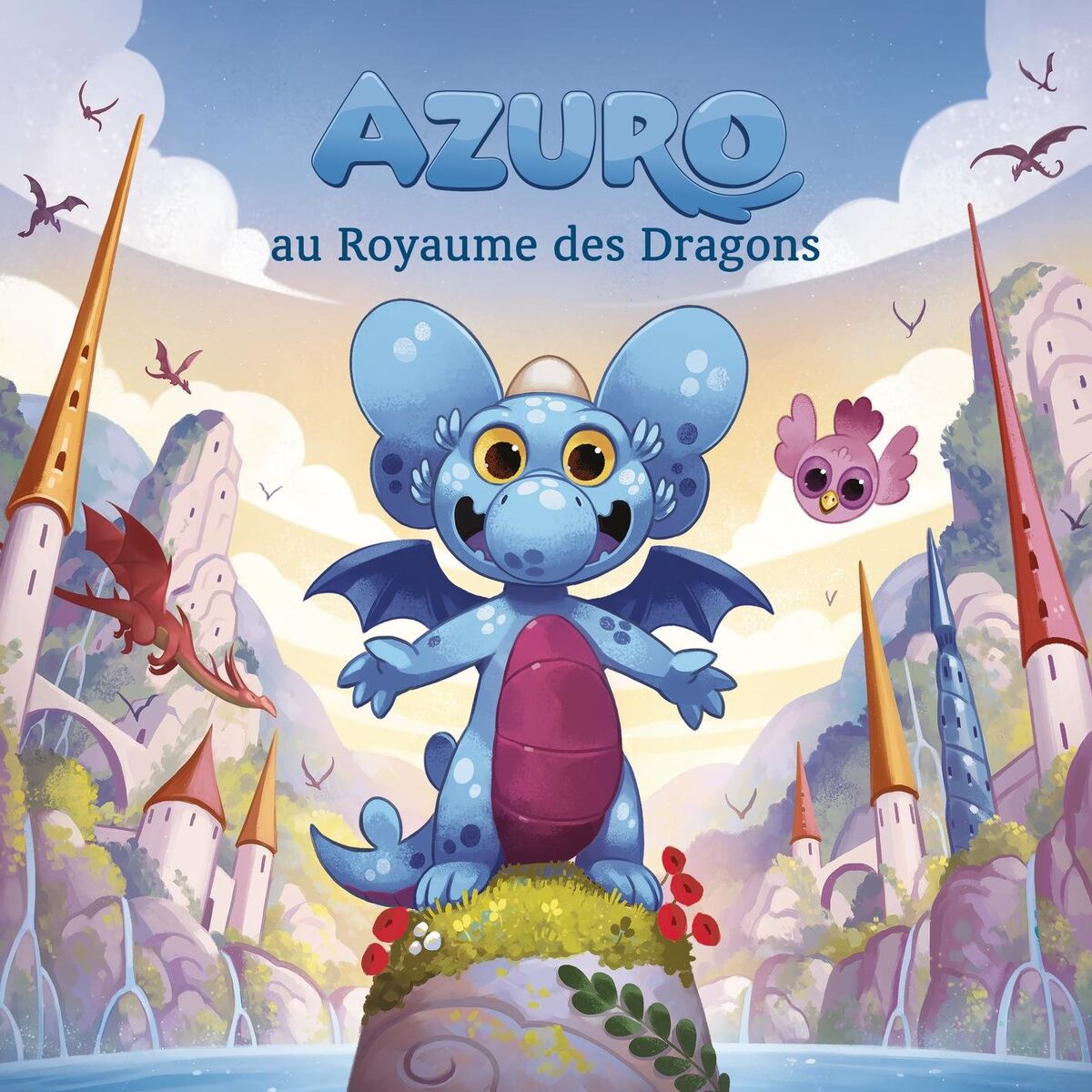 Album cover of Azuro au royaume des dragons