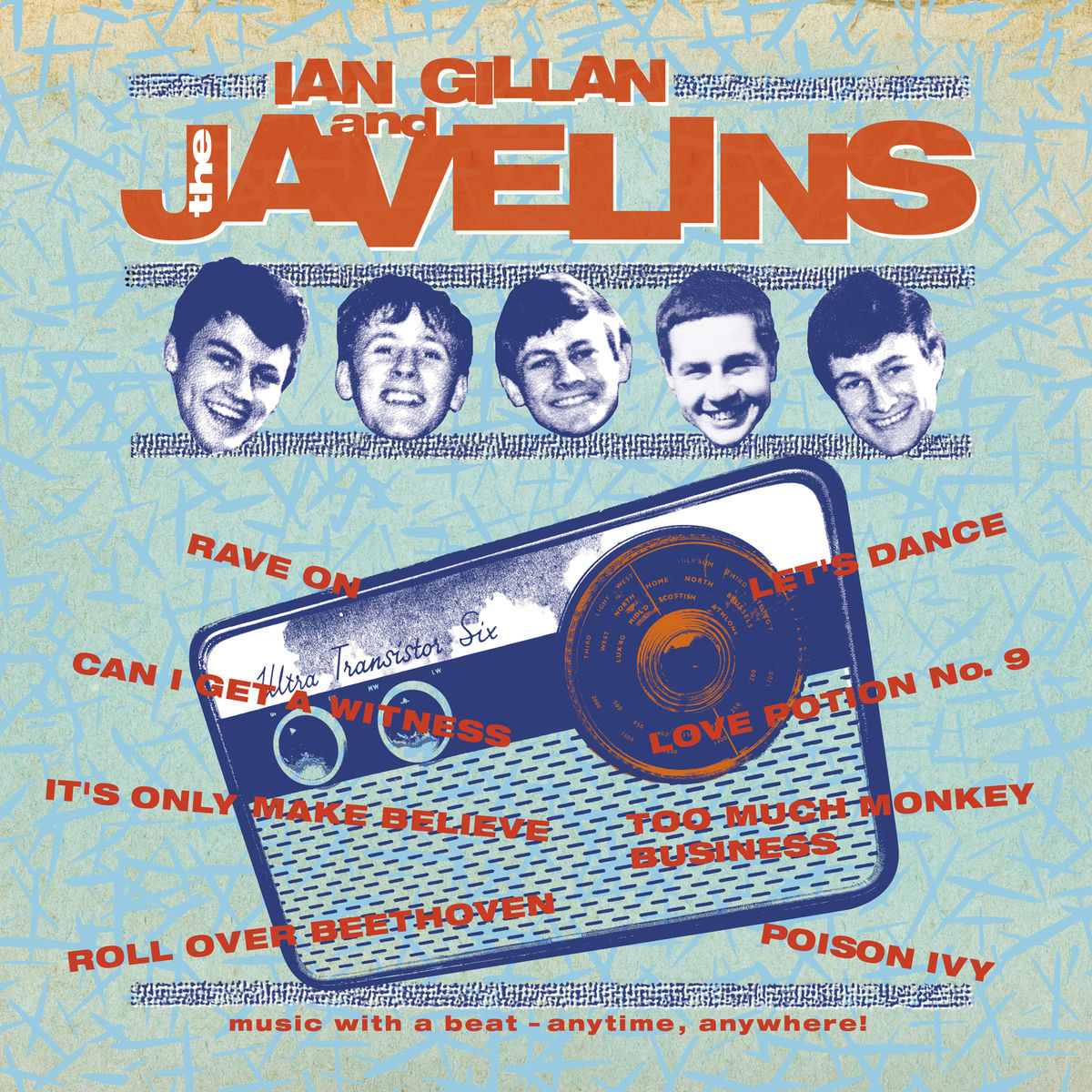Album cover of Raving with Ian Gillan & The Javelins