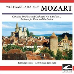 Cover of Wolfgang Amadeus Mozart - Concerto for Flute and Orchestra No. 1 and No. 2 - Andante for Flute and Orchestra