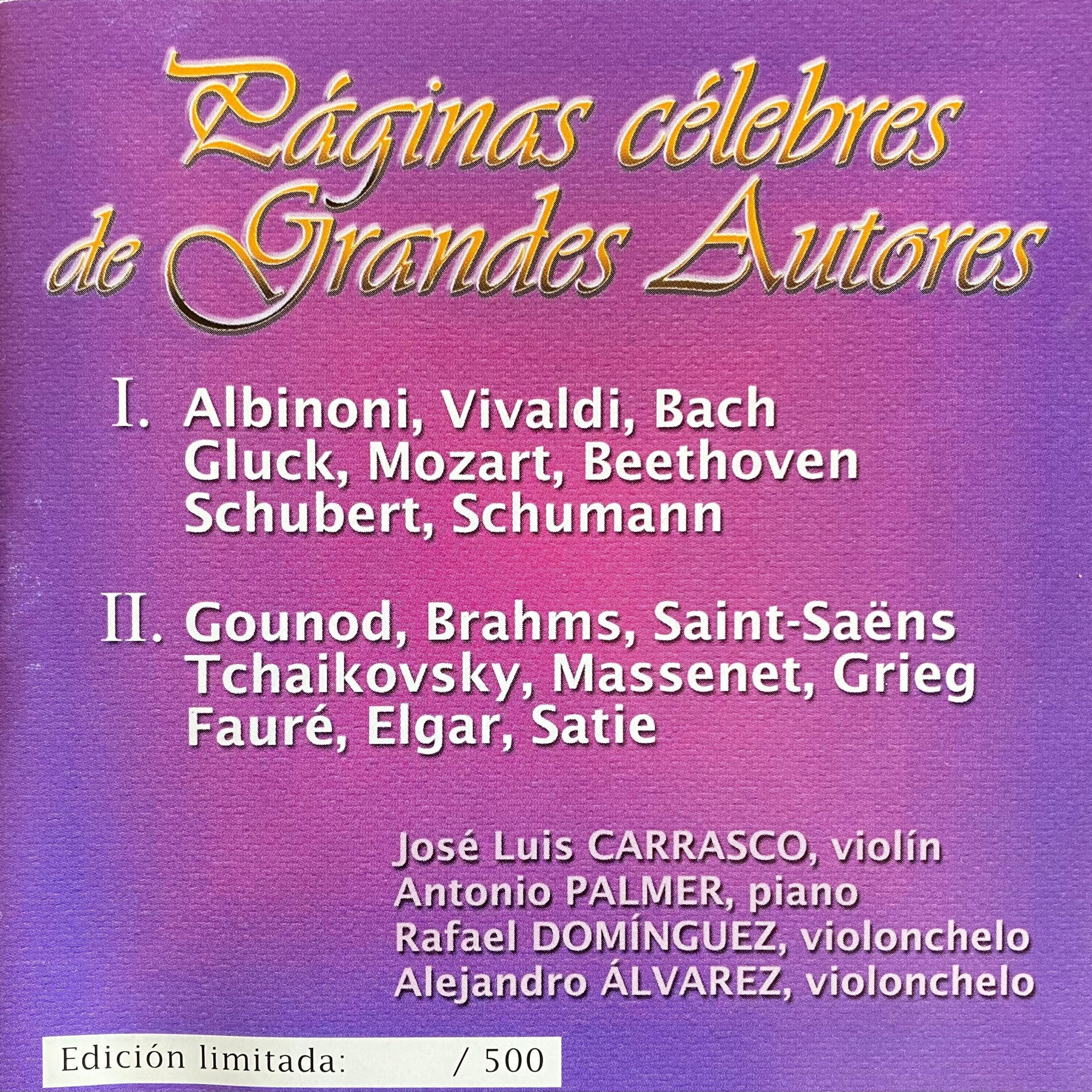 Album cover of Saint-Saëns El Cisne, del Carnaval de los animales
