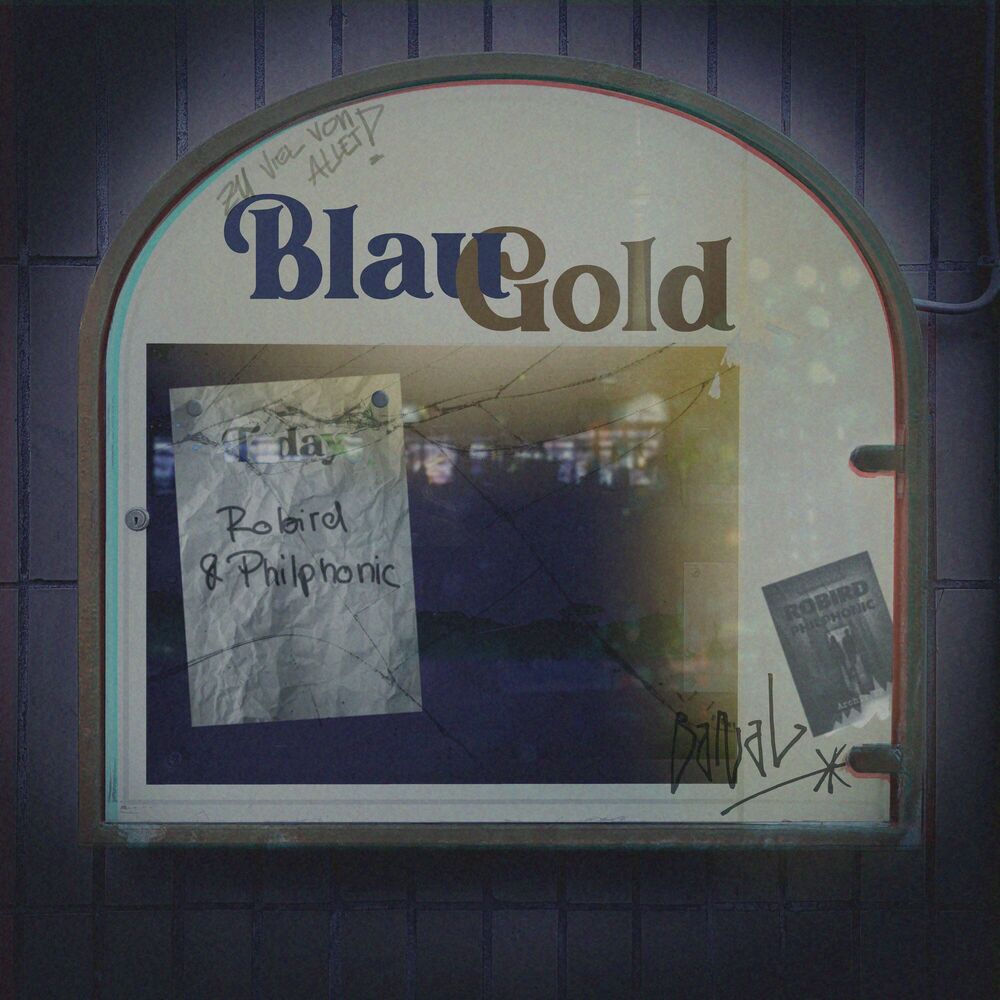 Picture of Blau/Gold