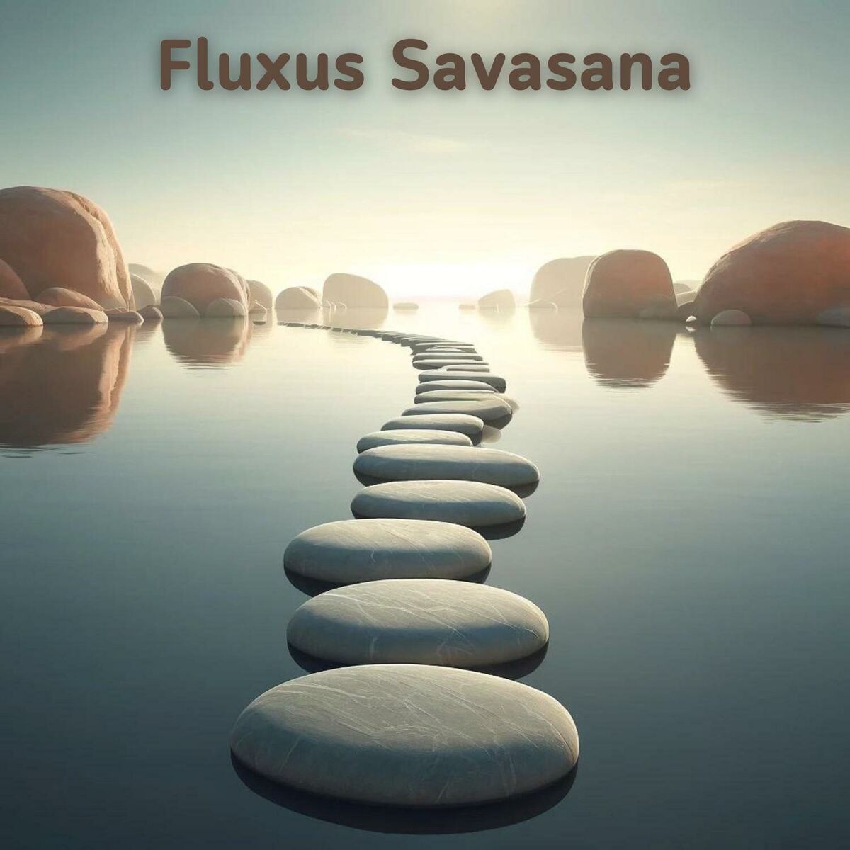 Album cover of Fluxus Savasana: Música de Ioga com Fluxo de Água Curativo para um Sono Profundo e Acordado, Acalme o Sistema Nervoso