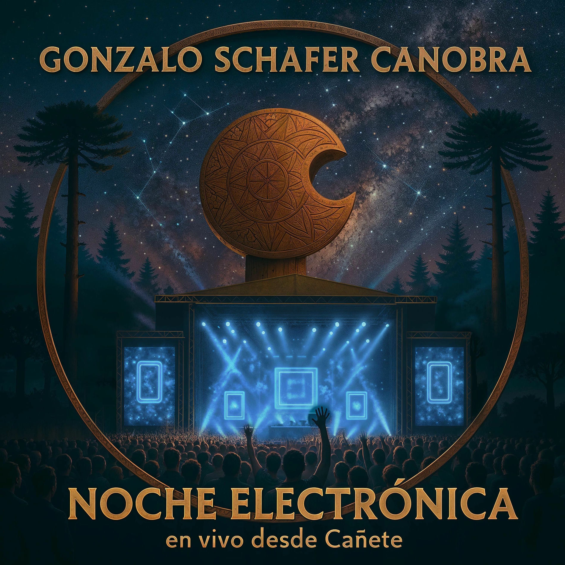 Album cover of Noche Electrónica en vivo desde Cañete