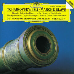Cover of Tchaikovsky: Overture "1812"; Marche slave / Borodin: In the Steppes; Polovtsian Dances / Rimsky-Korsakov: Russian Easter; Capricc