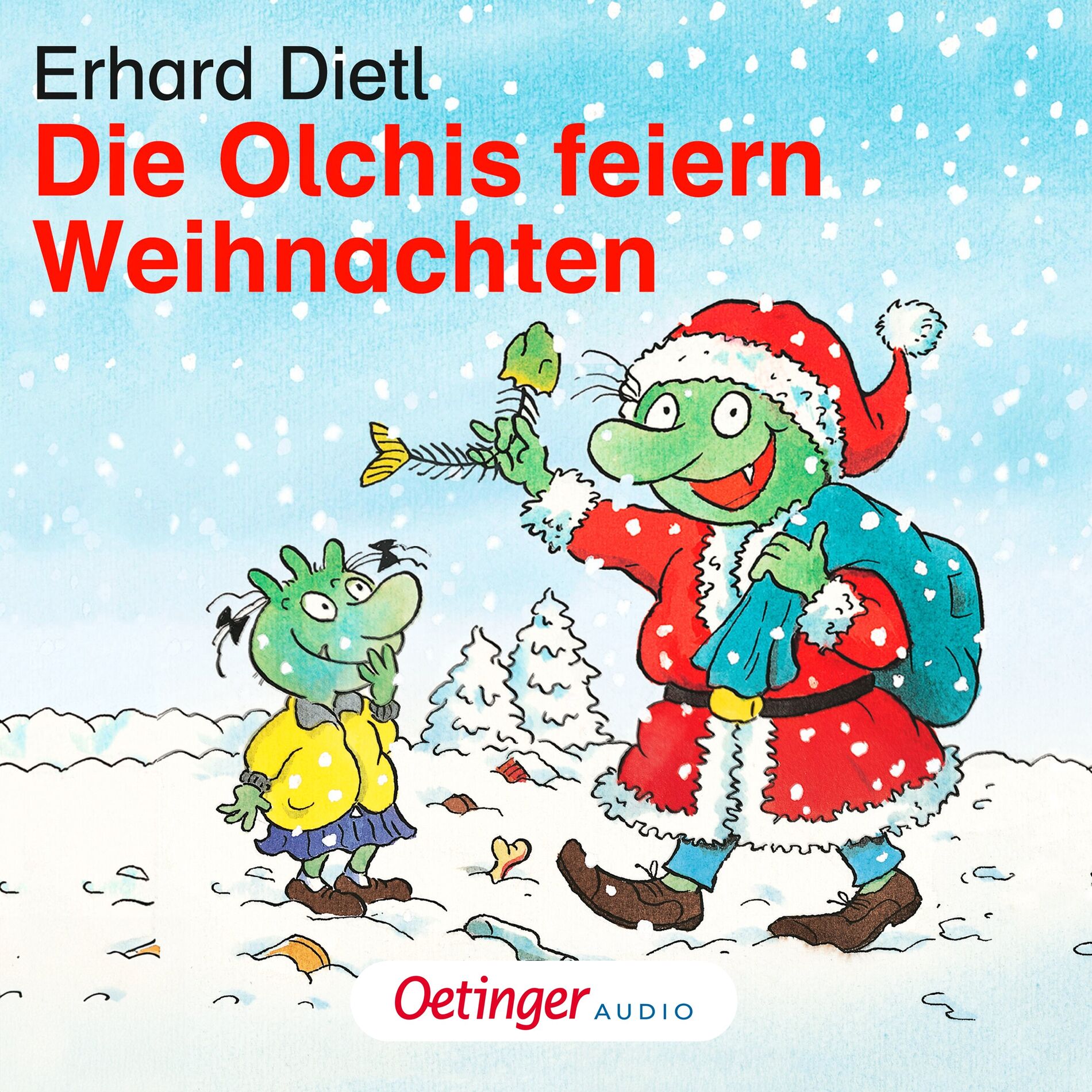 Album cover of Die Olchis feiern Weihnachten (Hörspiel)