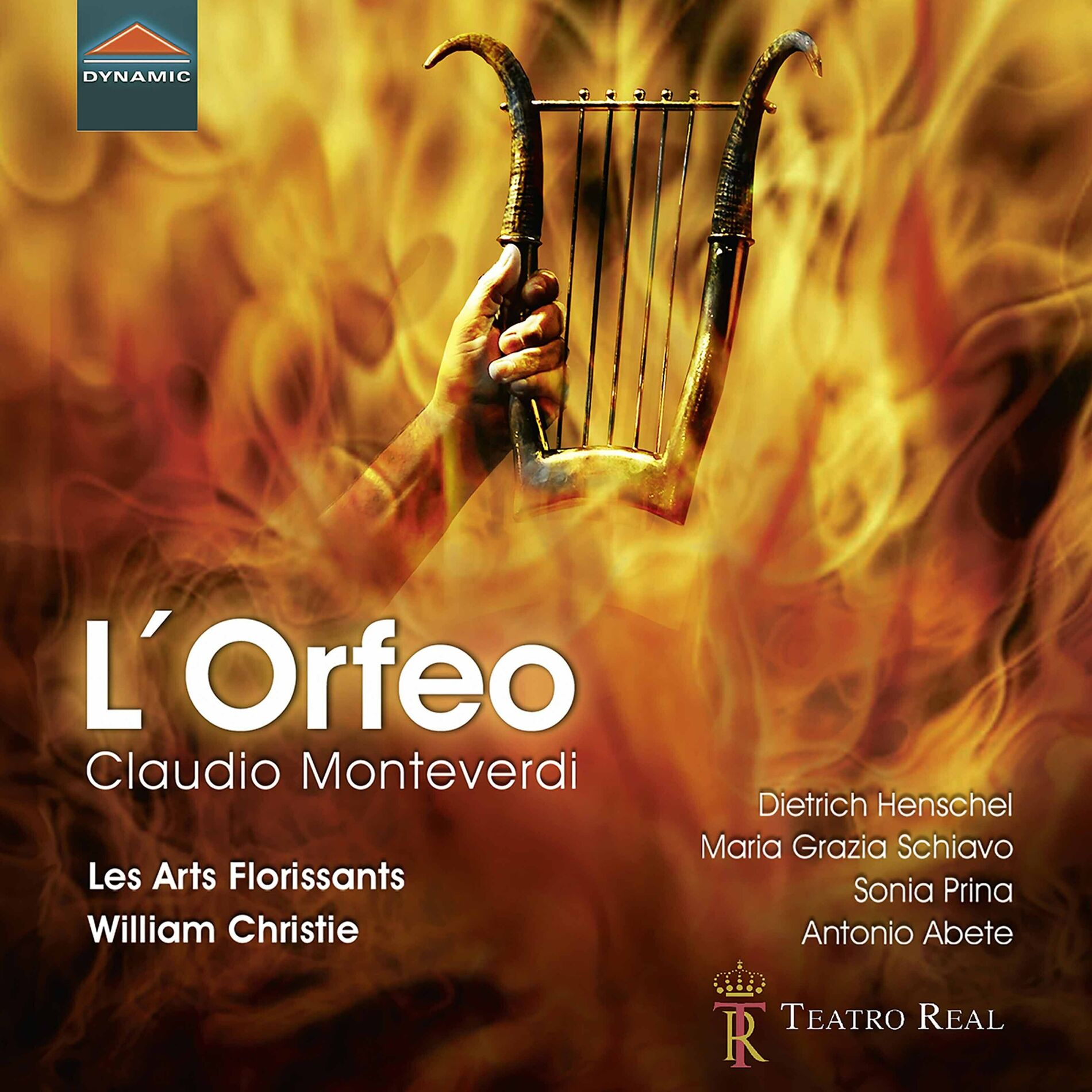 Album cover of L'Orfeo, SV 318, Prologue: Dal mio permesso amato (Live)
