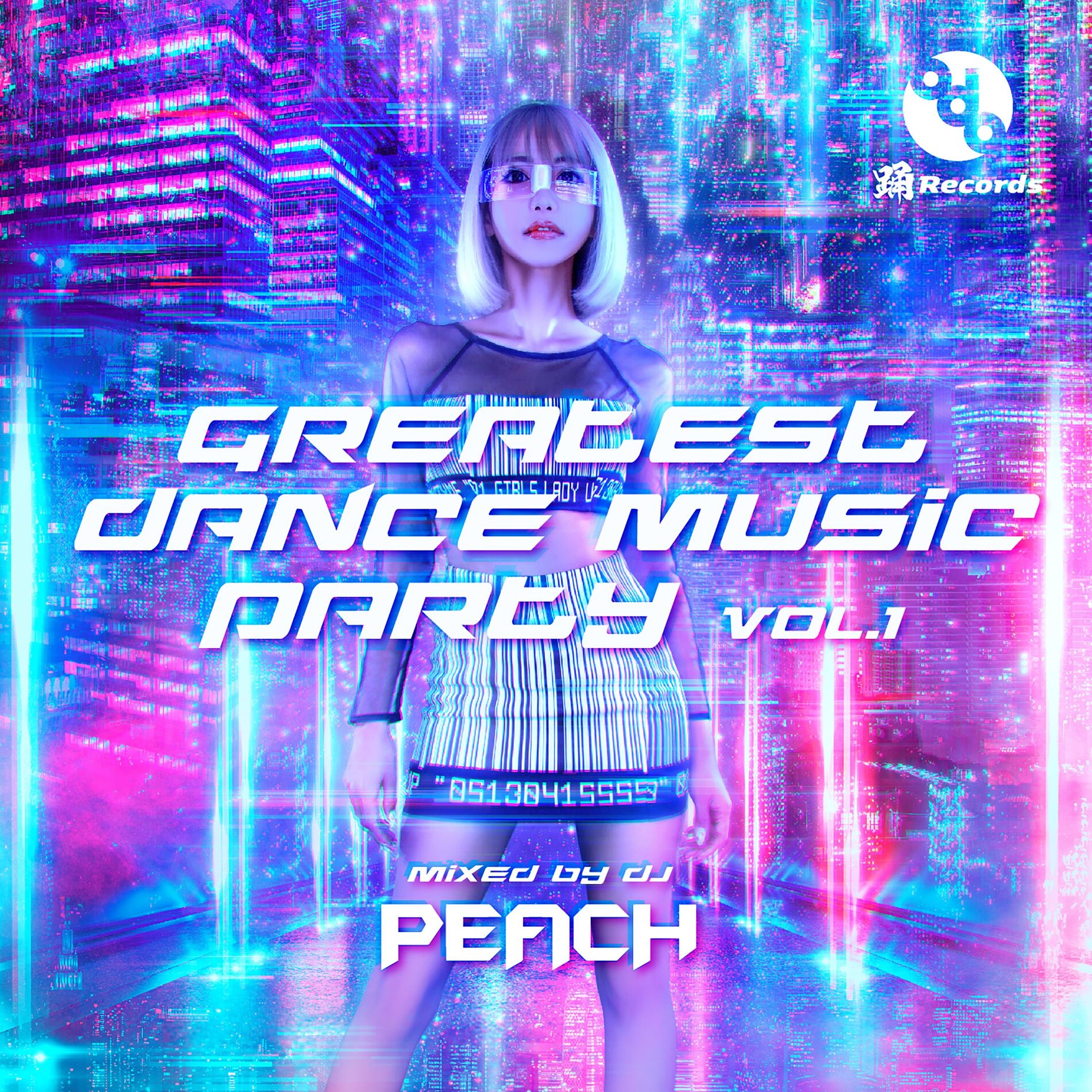Album cover of GREATEST DANCE MUSIC PARTY vol.1 (Mixed by DJ PEACH)