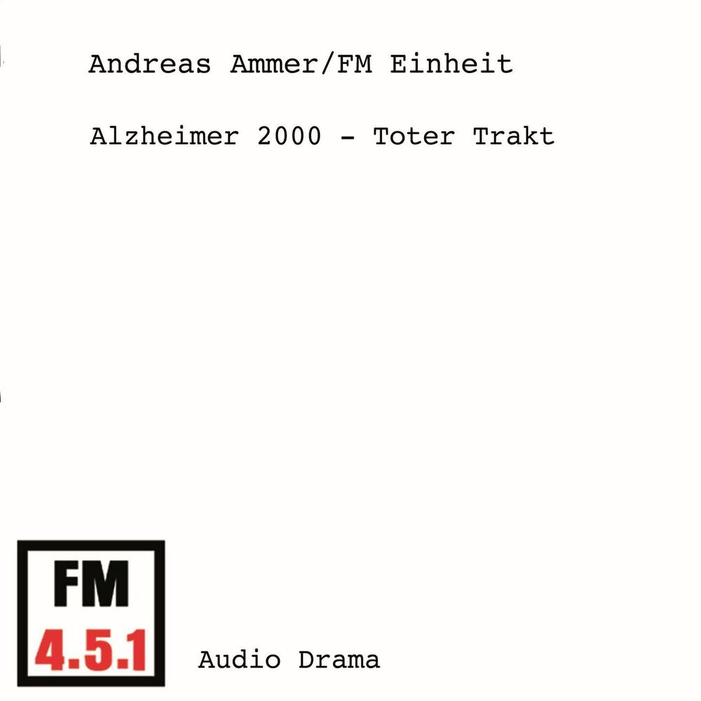 Picture of Alzheimer 2000 - Toter Trakt (Hörspiel)